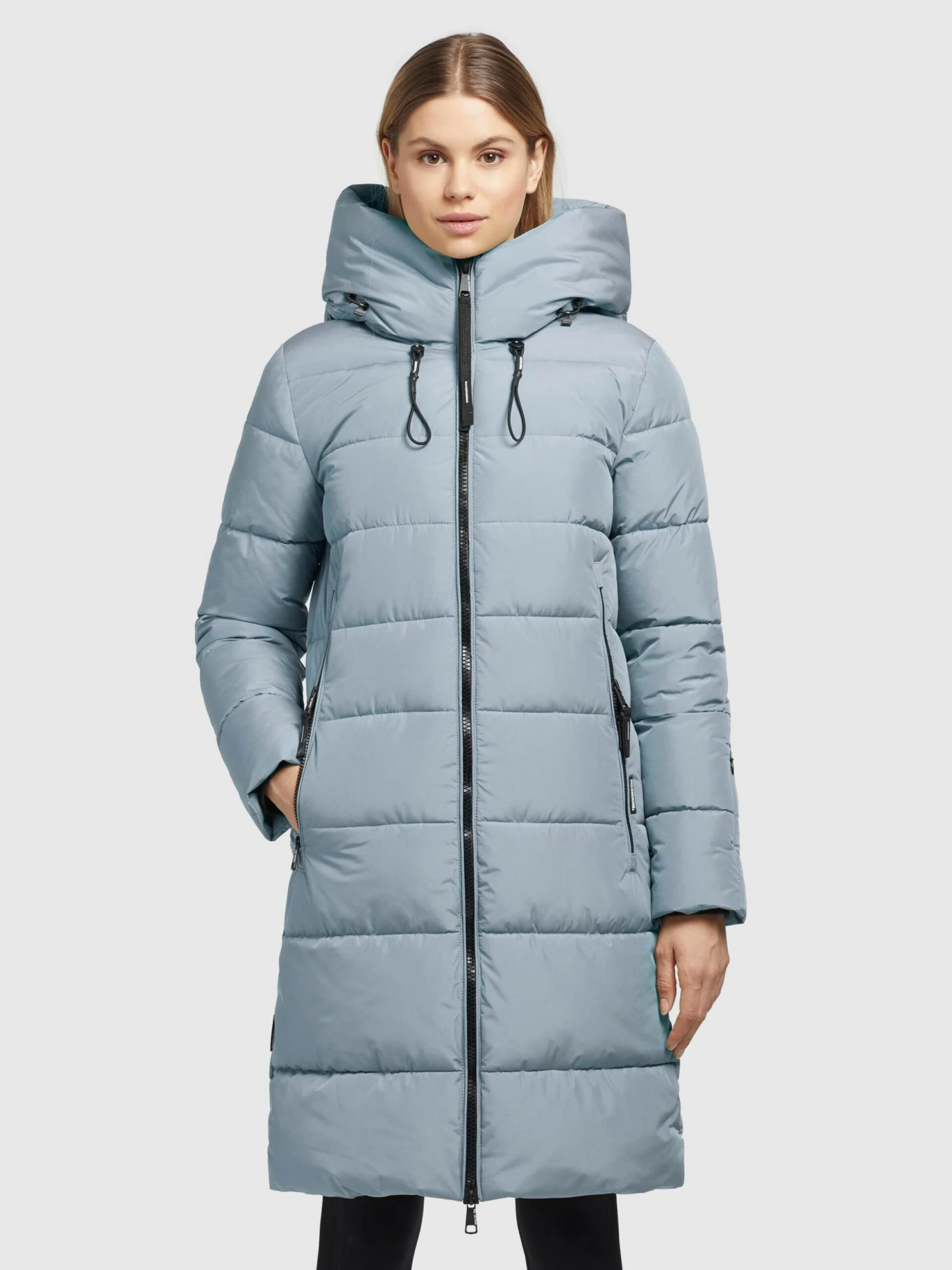 Khujo Wintermantels Wintermantel Jilias Dames Opaal - Afbeelding 2