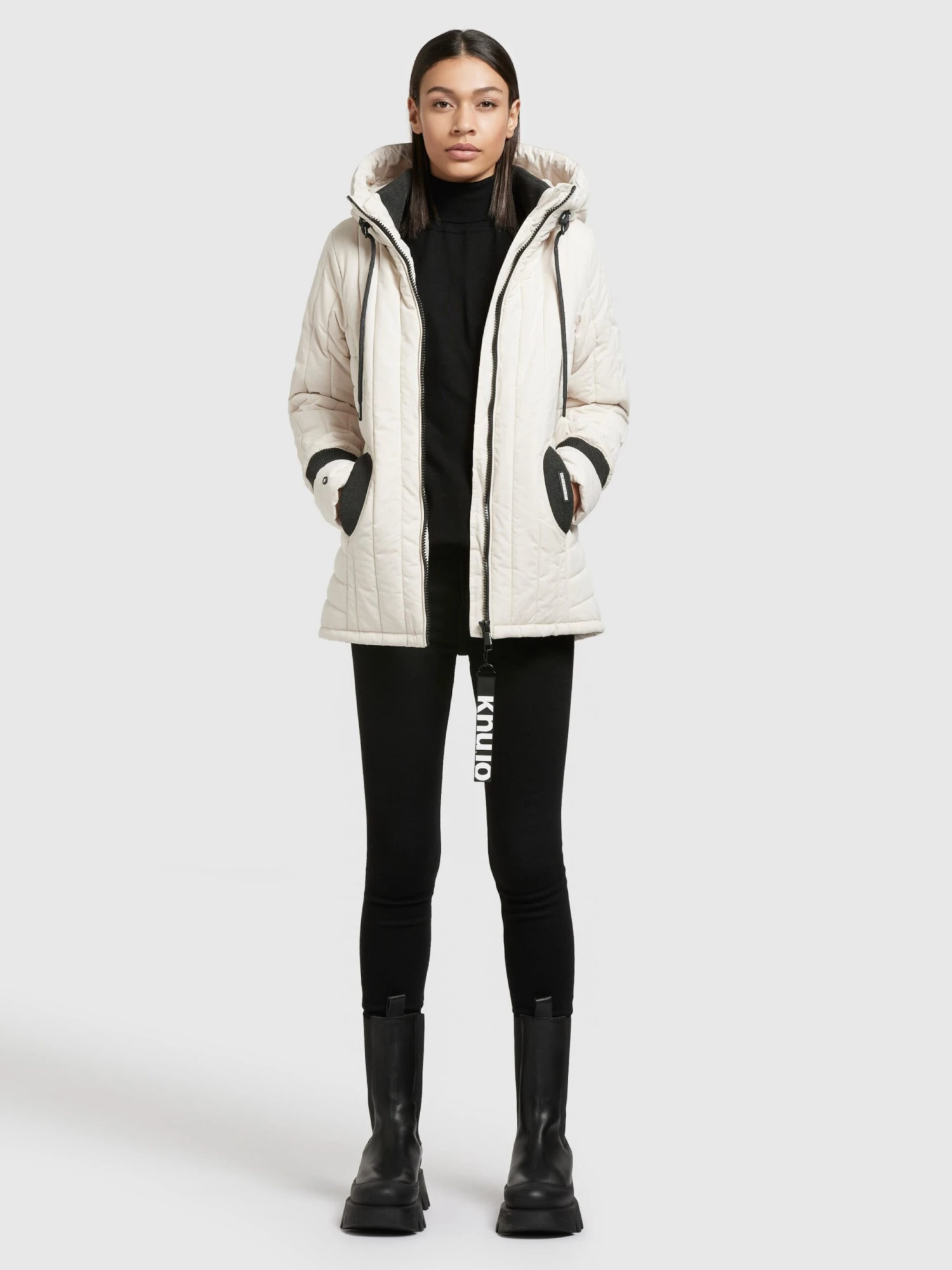 Khujo Tussenjassen Tussenjas Tweety Dames Offwhite - Afbeelding 6