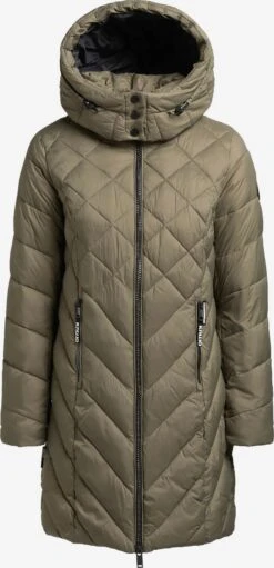 Khujo Tussenmantels Tussenmantel Aneth Dames Kaki