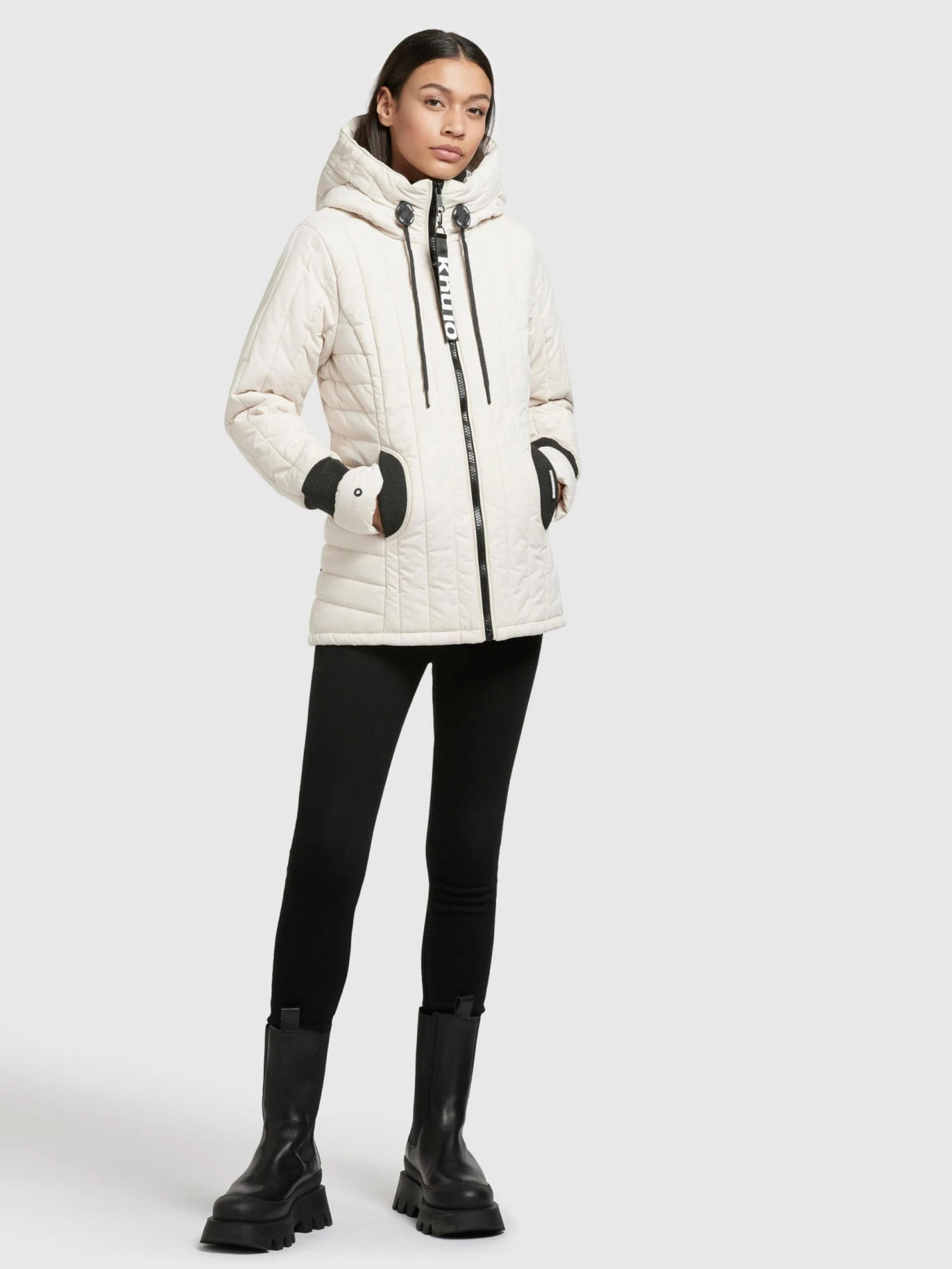 Khujo Tussenjassen Tussenjas Tweety Dames Offwhite - Afbeelding 3