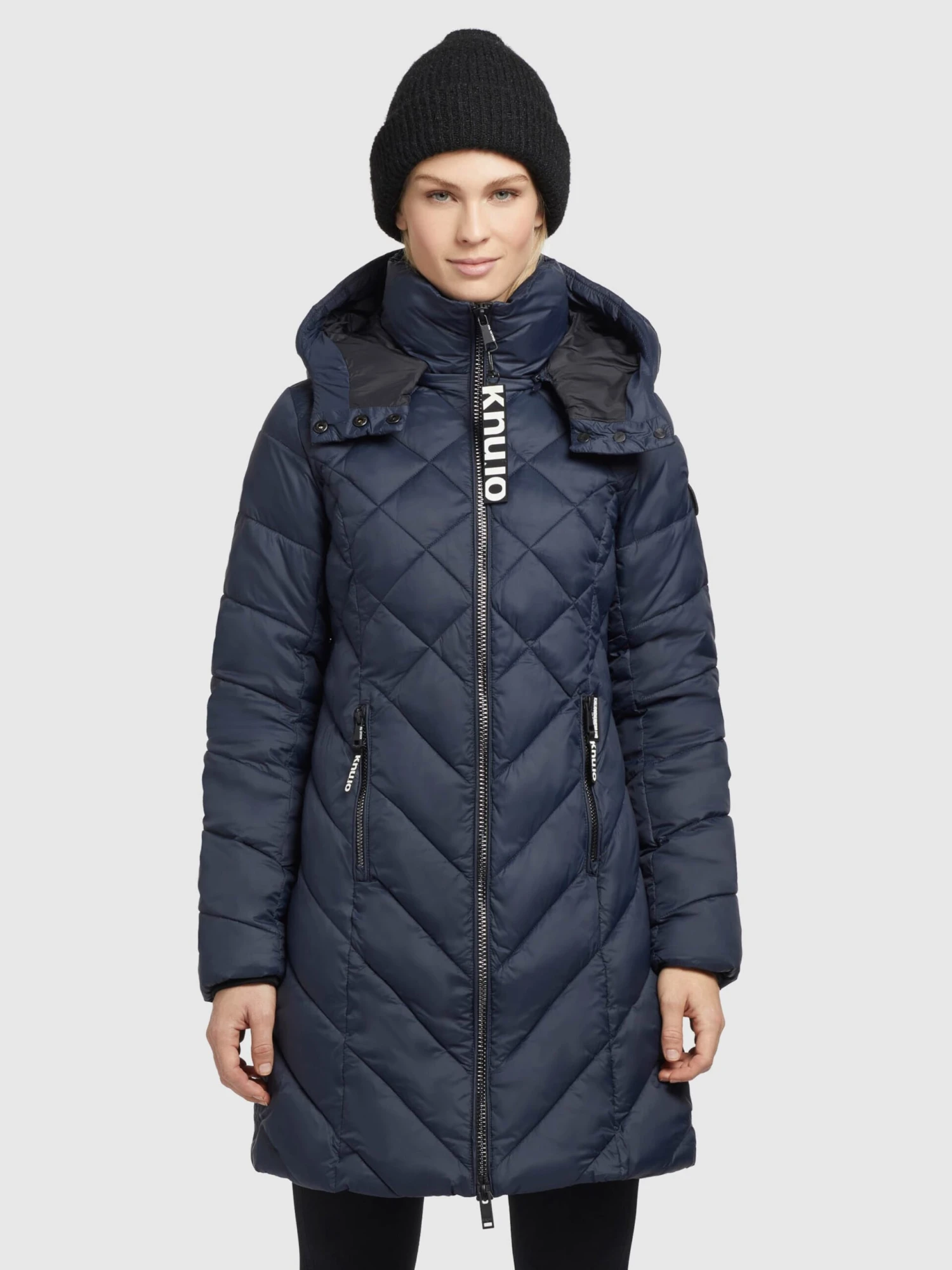 Khujo Tussenmantels Tussenmantel Aneth Dames Navy - Afbeelding 2