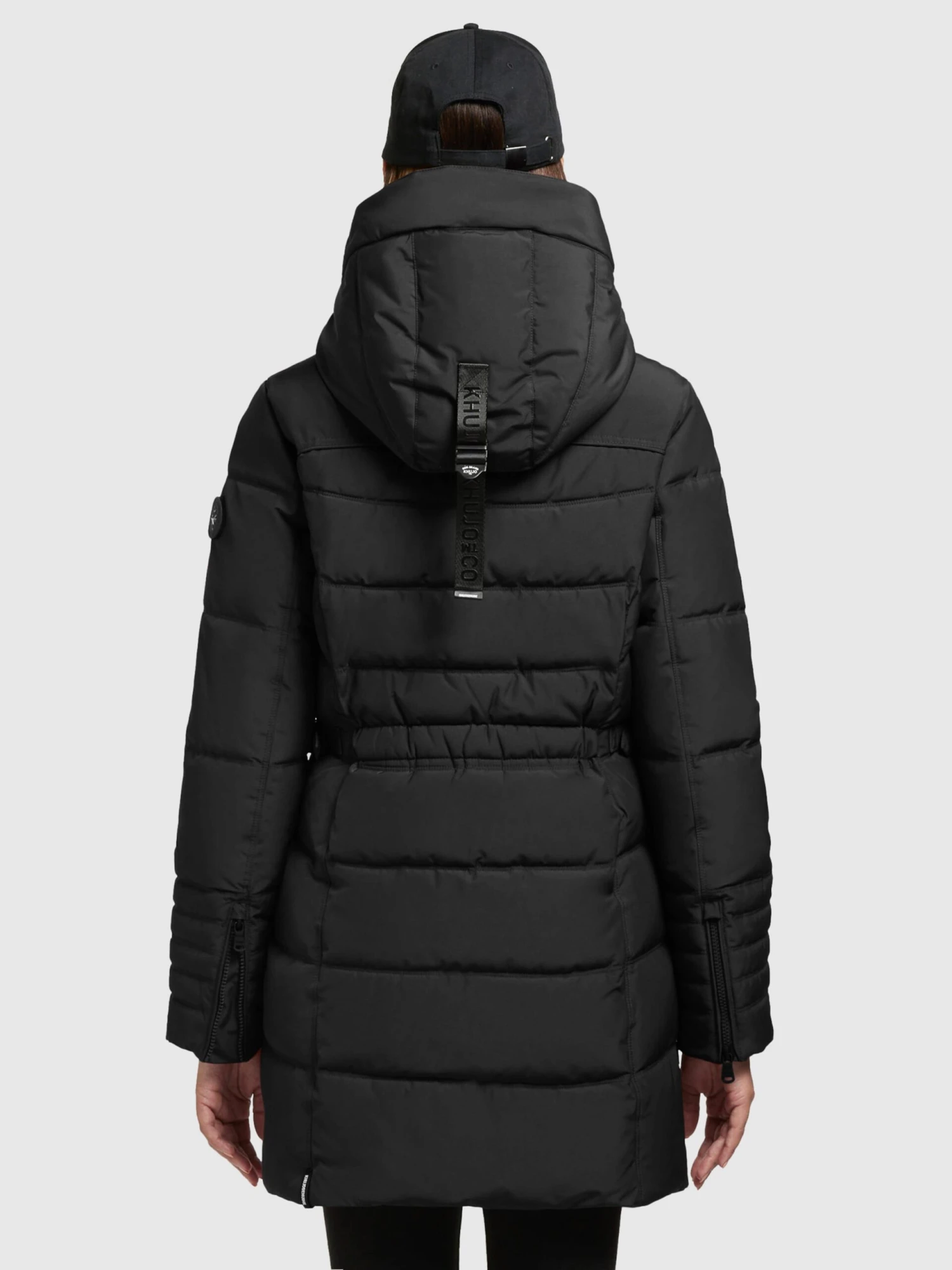 Khujo Korte Mantels Tussenmantel Amaray Dames Zwart - Afbeelding 4