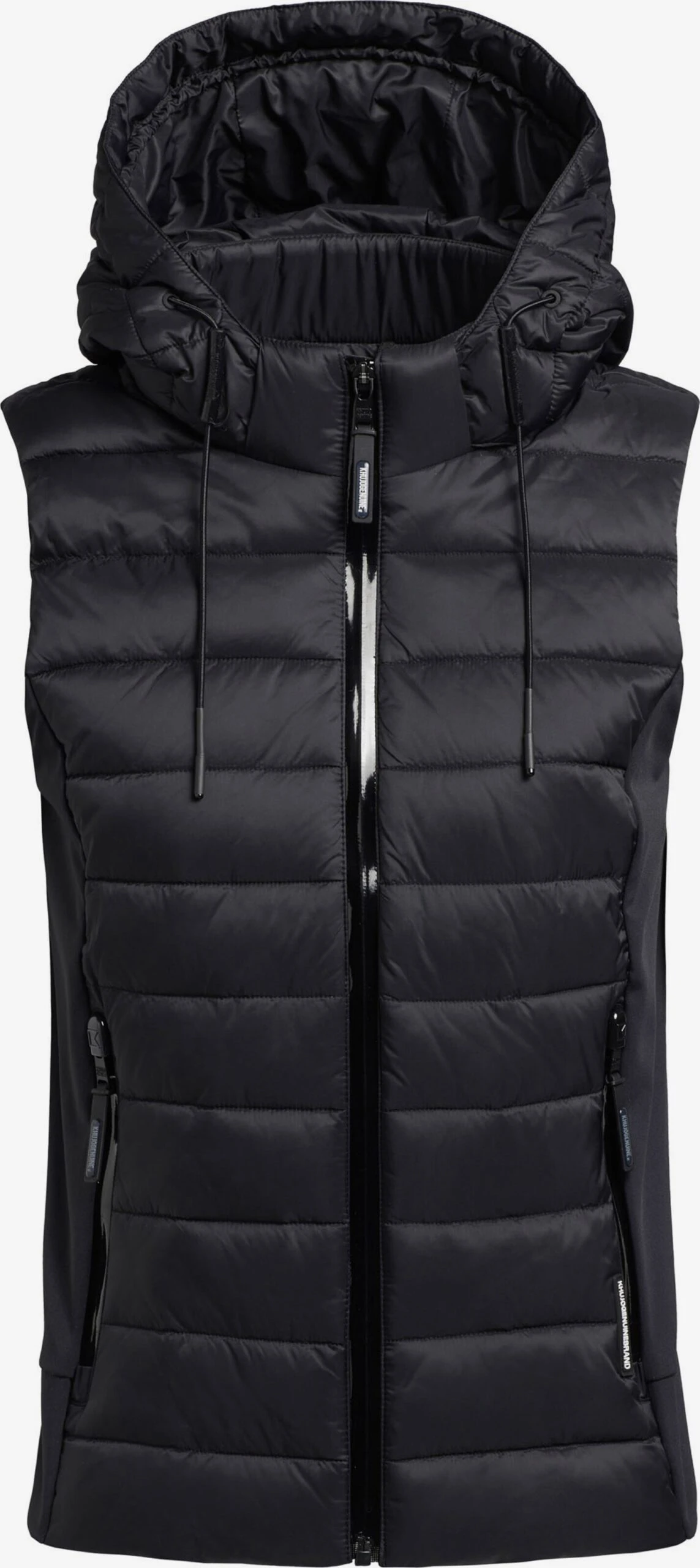 Khujo Bodywarmers Bodywarmer Fabia Matt Dames Zwart