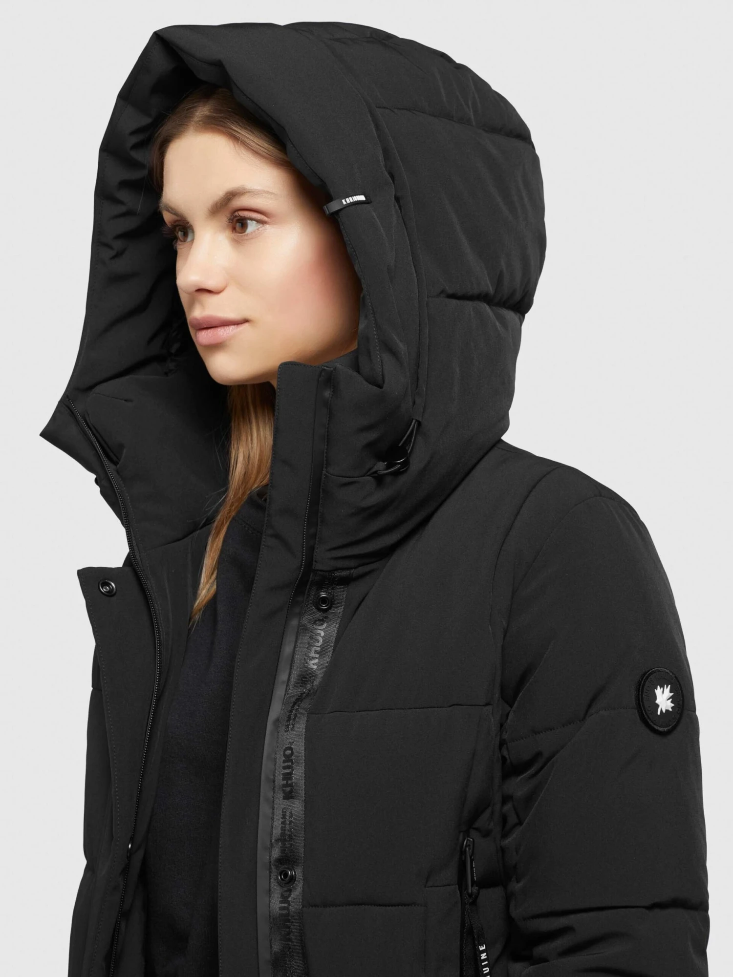 Khujo Tussenmantels Tussenmantel Namita Dames Zwart - Afbeelding 7