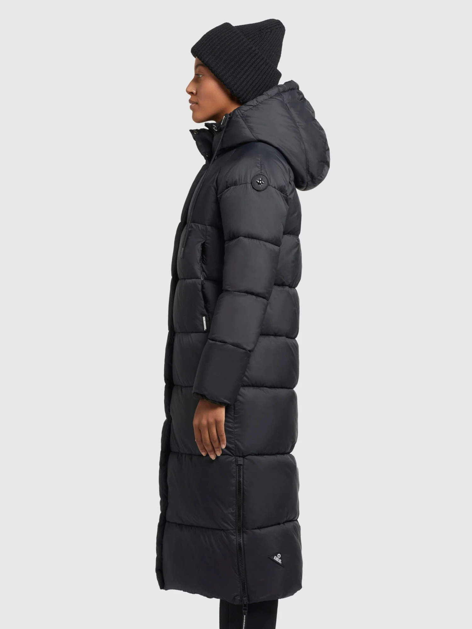 Khujo Wintermantels Wintermantel LAMERA Dames Zwart - Afbeelding 5