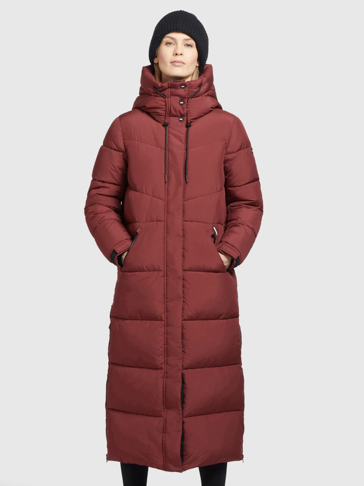 Khujo Wintermantels Wintermantel Shimanta 2 Dames Roestrood - Afbeelding 2