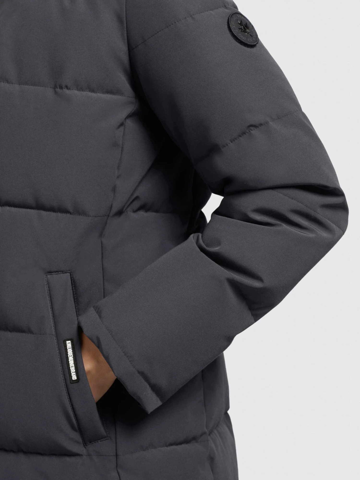 Khujo Wintermantels Wintermantel Rugg Dames Grafiet - Afbeelding 8