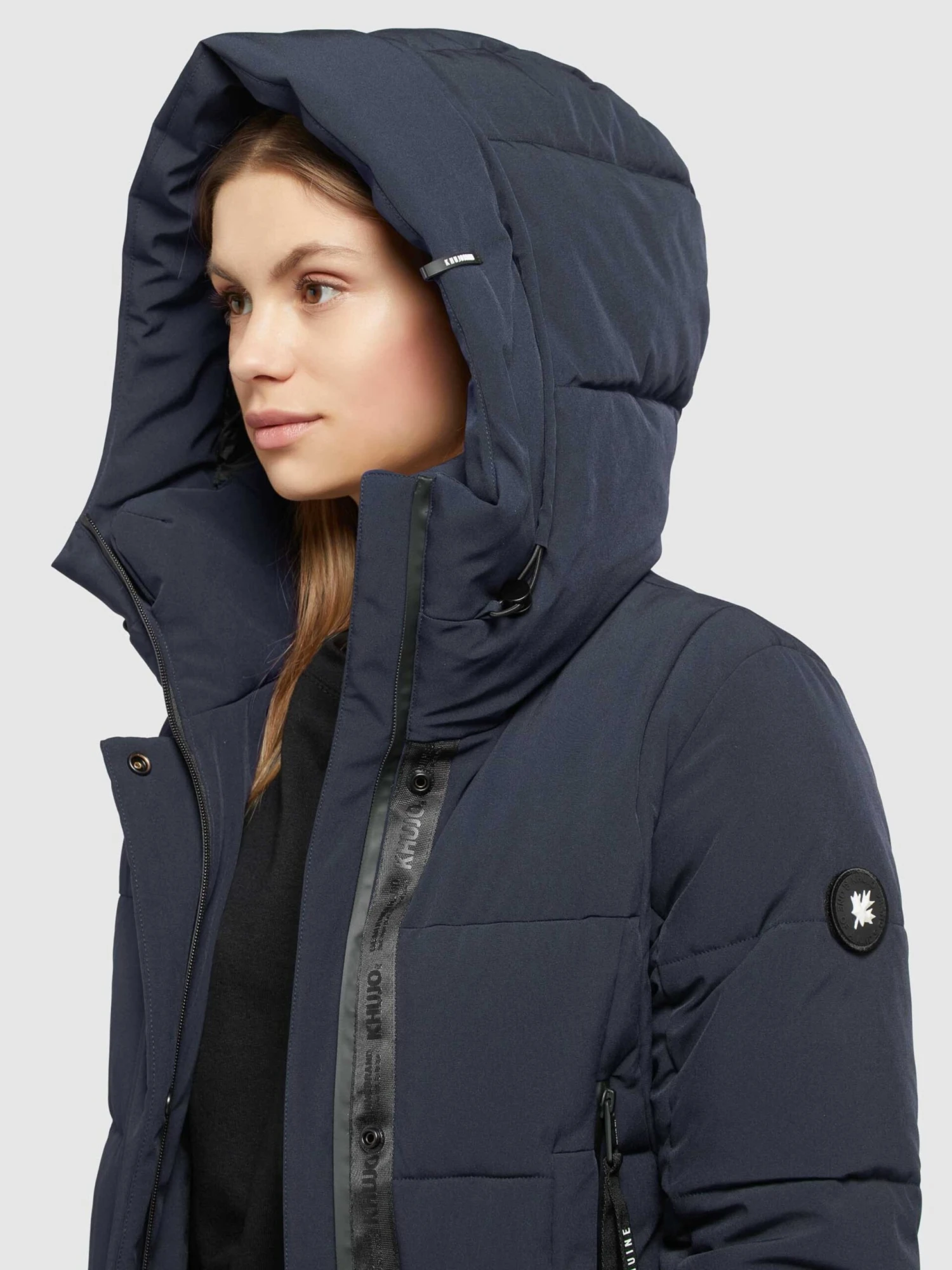 Khujo Tussenmantels Tussenmantel Namita Dames Navy - Afbeelding 7