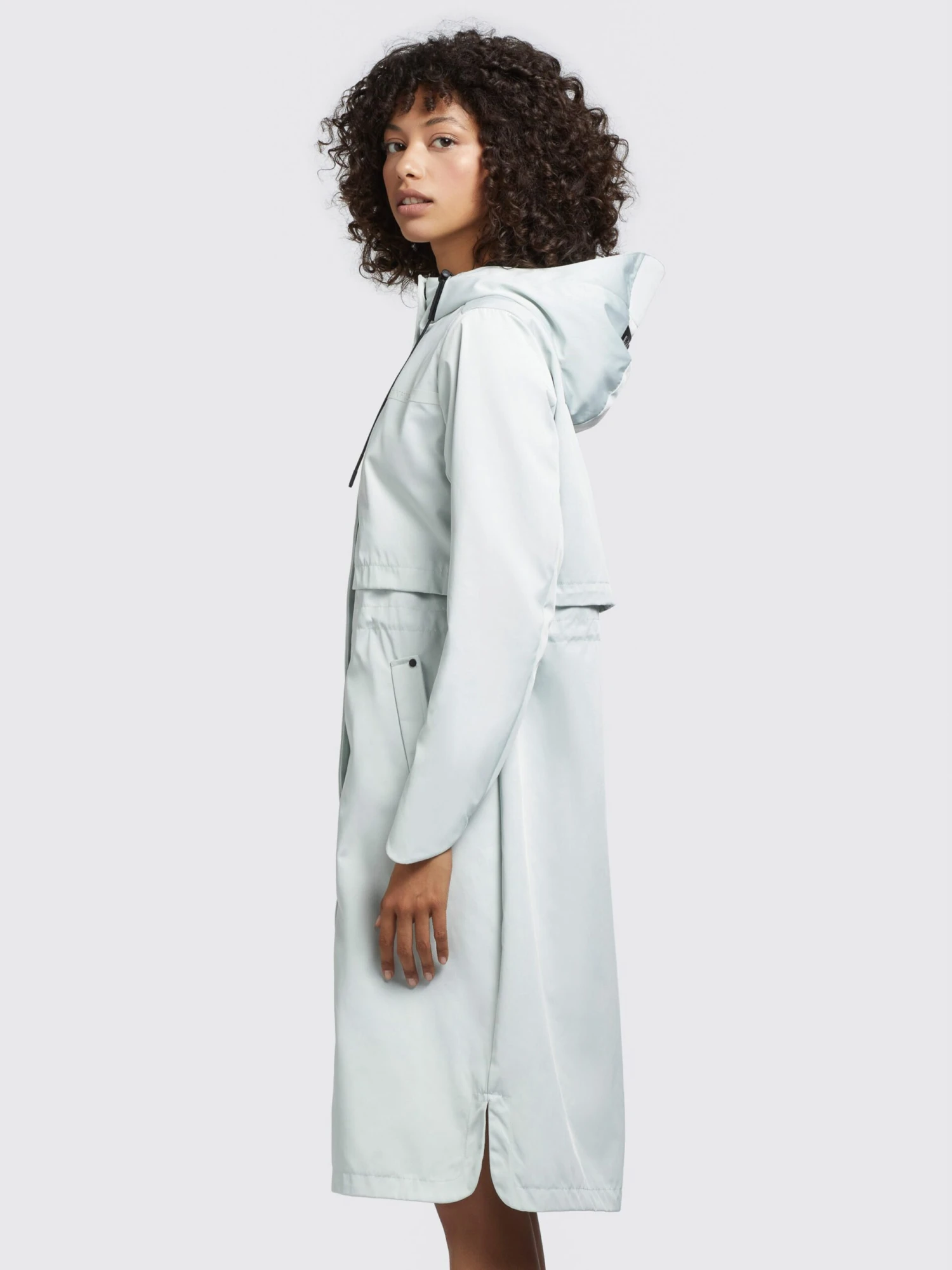 Khujo Tussenmantels Tussenmantel Jomana Dames Pastelblauw - Afbeelding 5