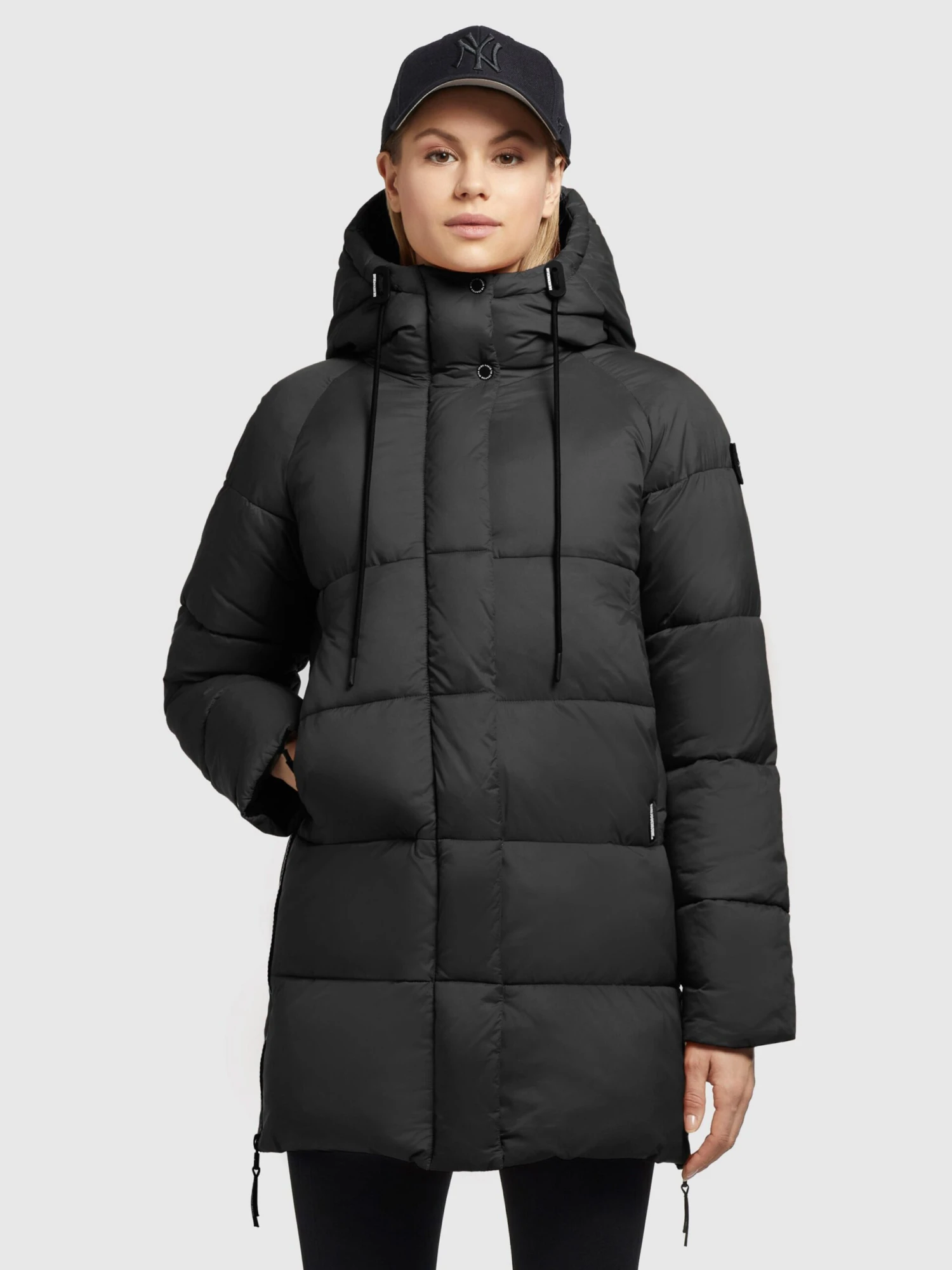 Khujo Winterjassen Winterjas Franee Dames Zwart - Afbeelding 2