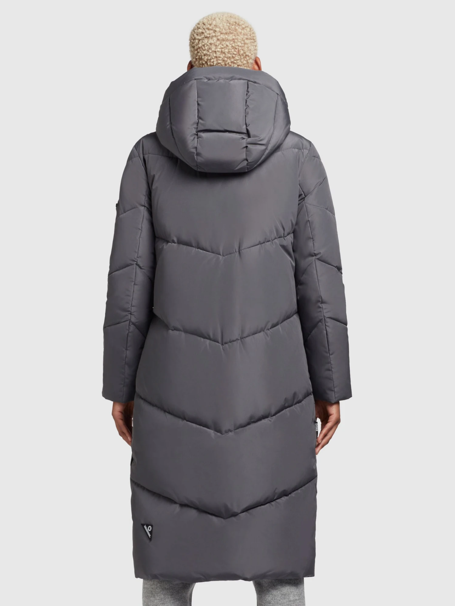 Khujo Tussenmantels Tussenmantel Dames Basaltgrijs - Afbeelding 3