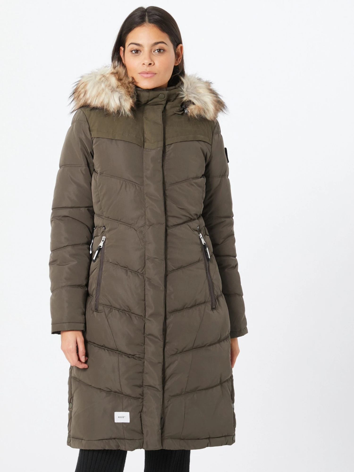 Khujo Wintermantels Wintermantel Lubeck Dames Groen - Afbeelding 2