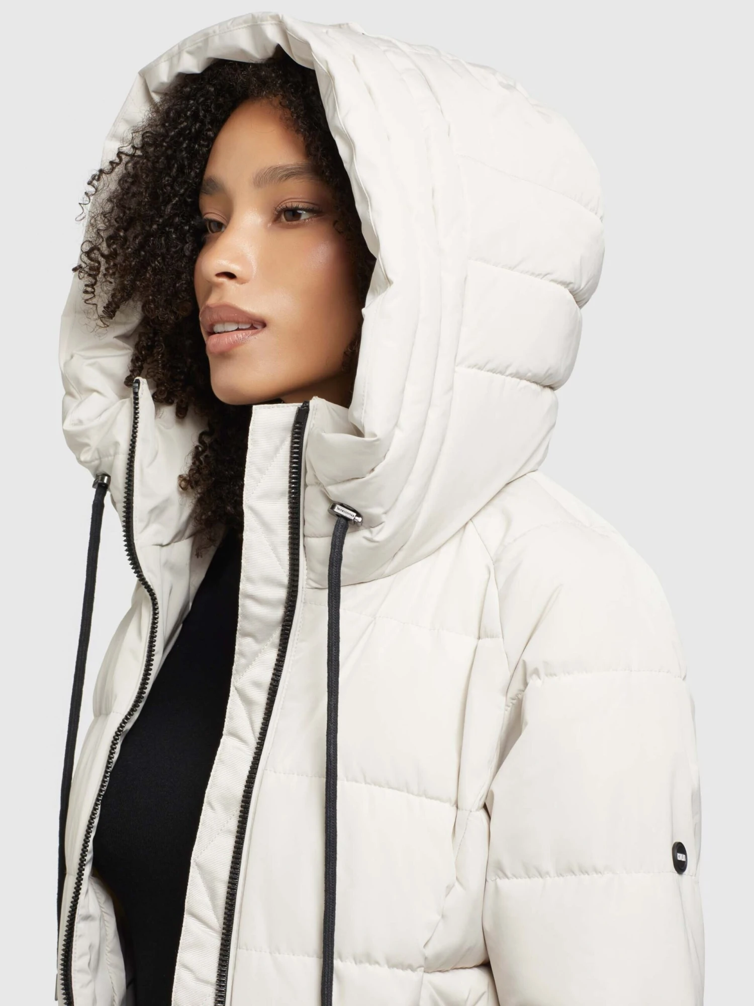 Khujo Winterjassen Winterjas Joilee Dames Offwhite - Afbeelding 7
