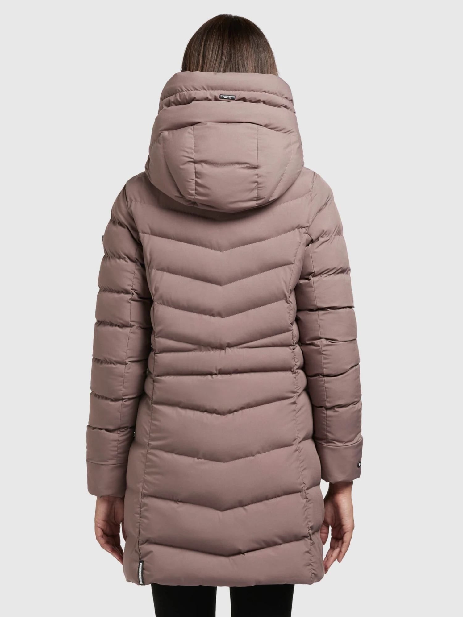 Khujo Korte Mantels Wintermantel Tuhani Dames Donkerlila - Afbeelding 4