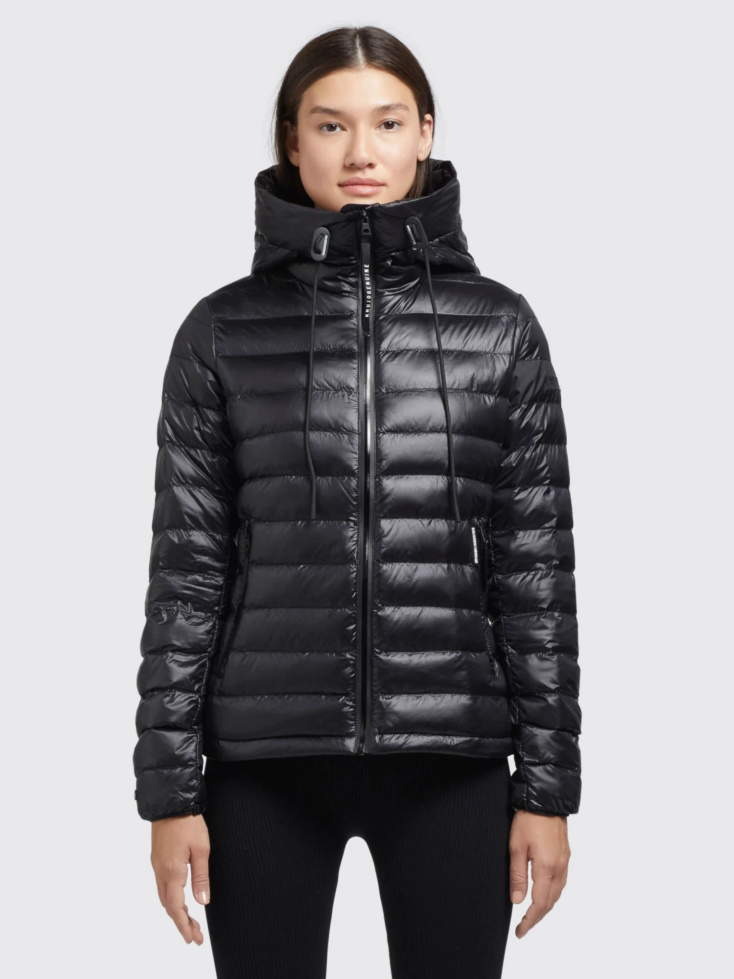 Khujo Tussenjassen Tussenjas Lovina Dames Zwart - Afbeelding 2