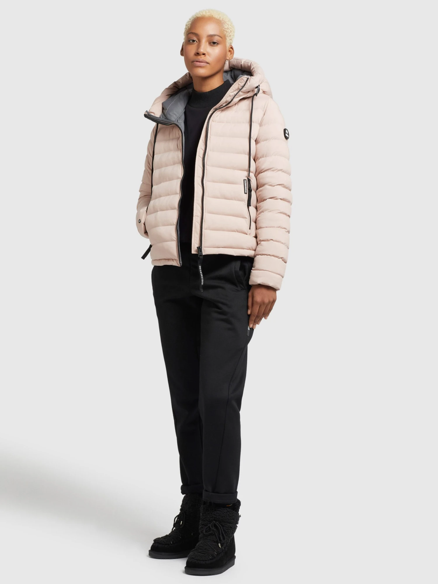 Khujo Tussenjassen Tussenjas Lovina Dames Poederroze - Afbeelding 6