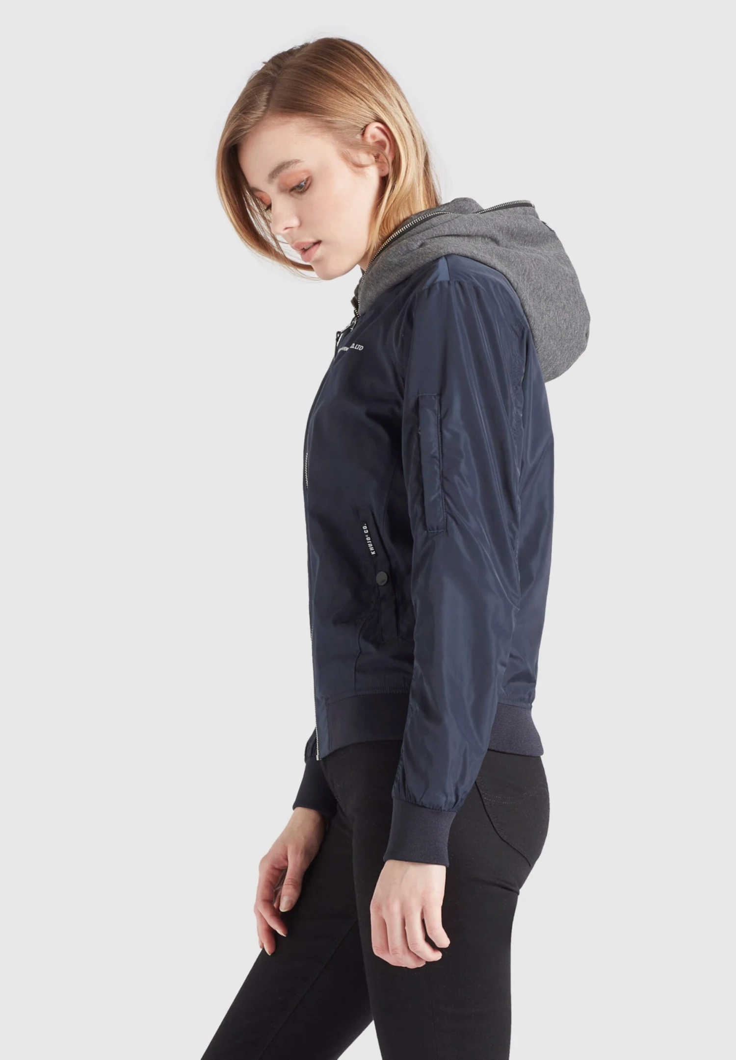 Khujo Winterjassen Winterjas Larifa Dames Nachtblauw - Afbeelding 4