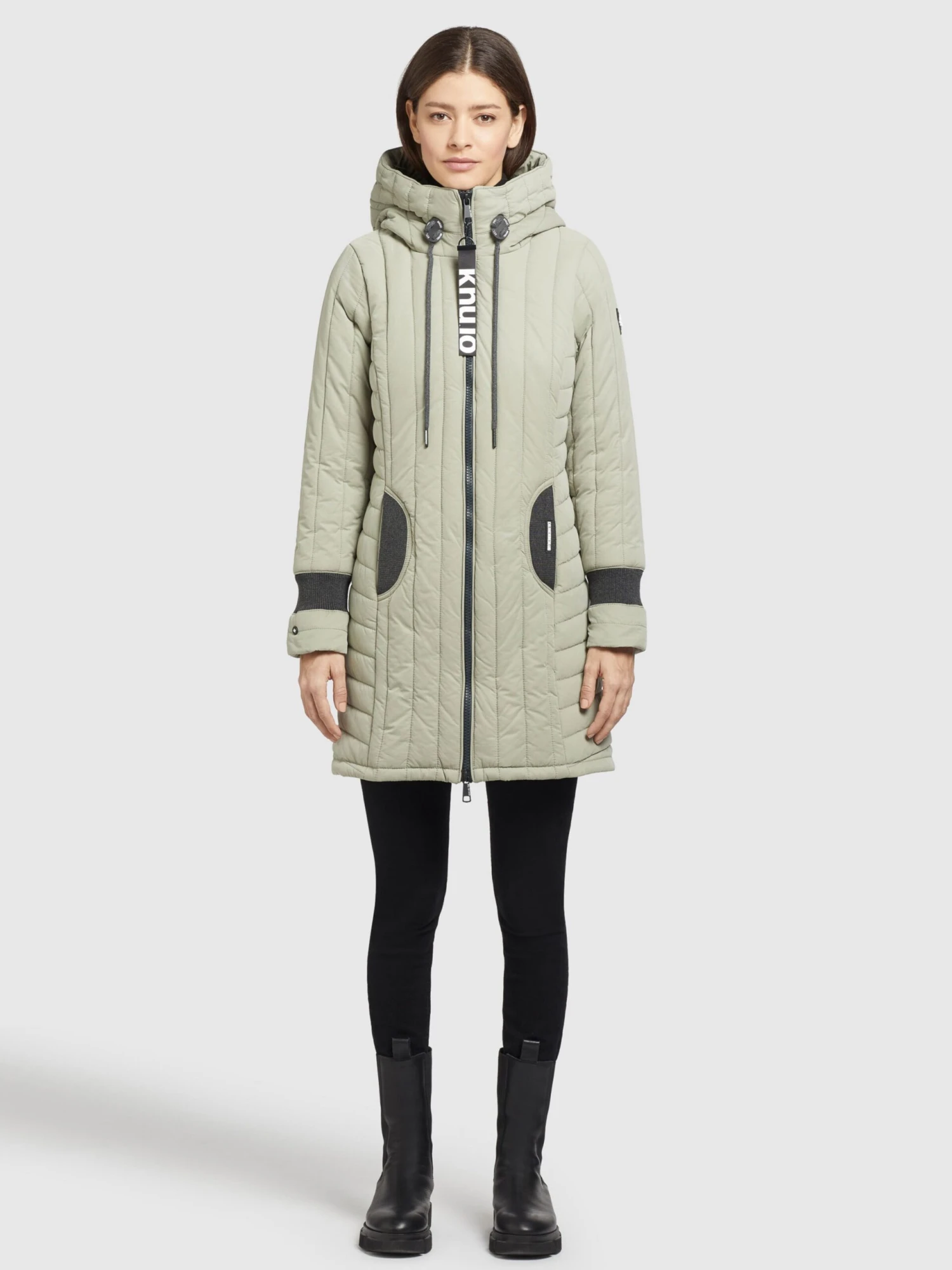 Khujo Tussenmantels Tussenmantel Jerry Dames Mintgroen - Afbeelding 6