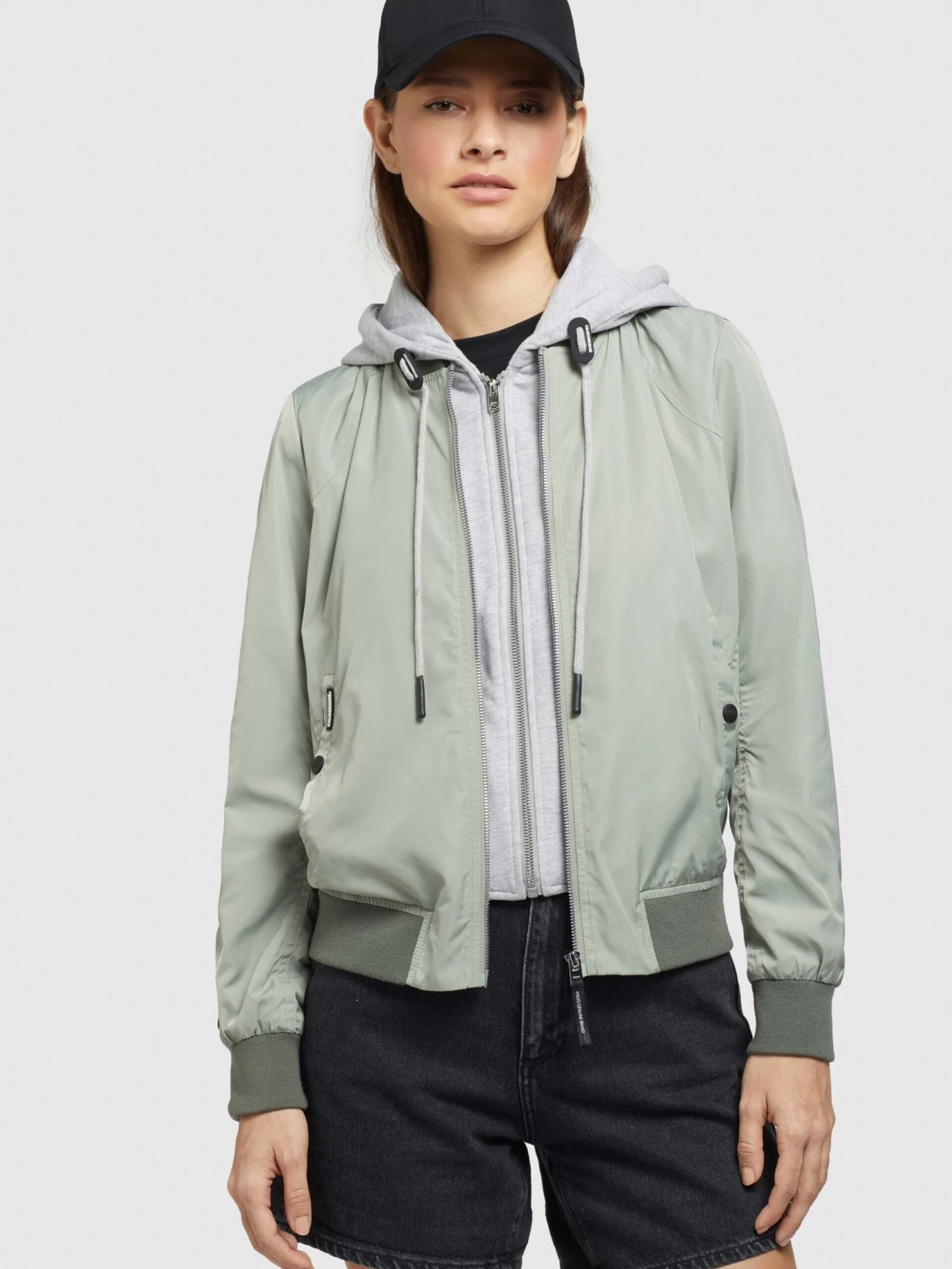 Khujo Tussenjassen Tussenjas PERSEE Dames Pastelgroen - Afbeelding 7