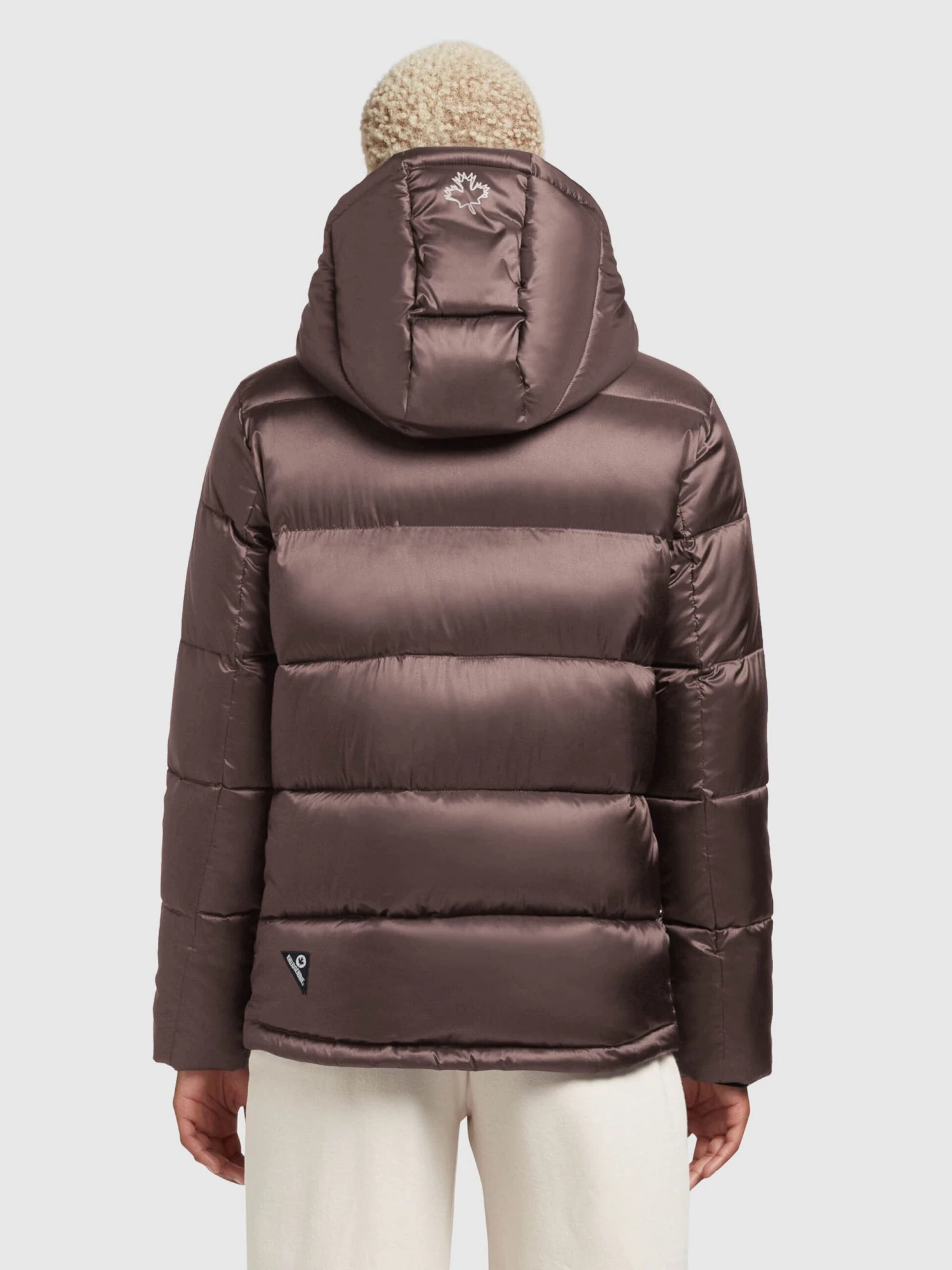 Khujo Winterjassen Winterjas Evona Dames Taupe - Afbeelding 4