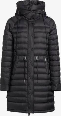 Khujo Wintermantels Wintermantel Dames Zwart