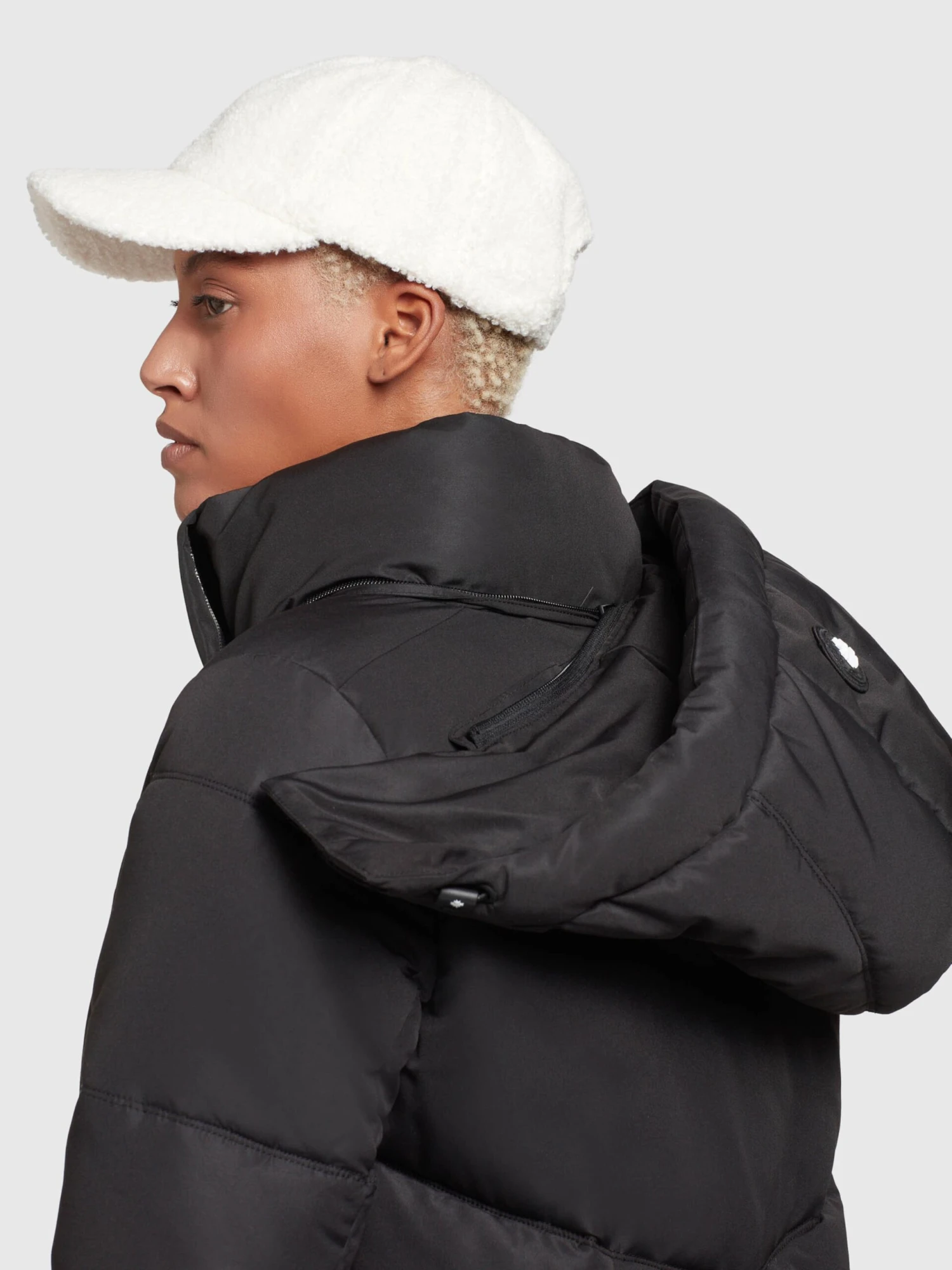 Khujo Wintermantels Wintermantel Limetta Dames Zwart - Afbeelding 7