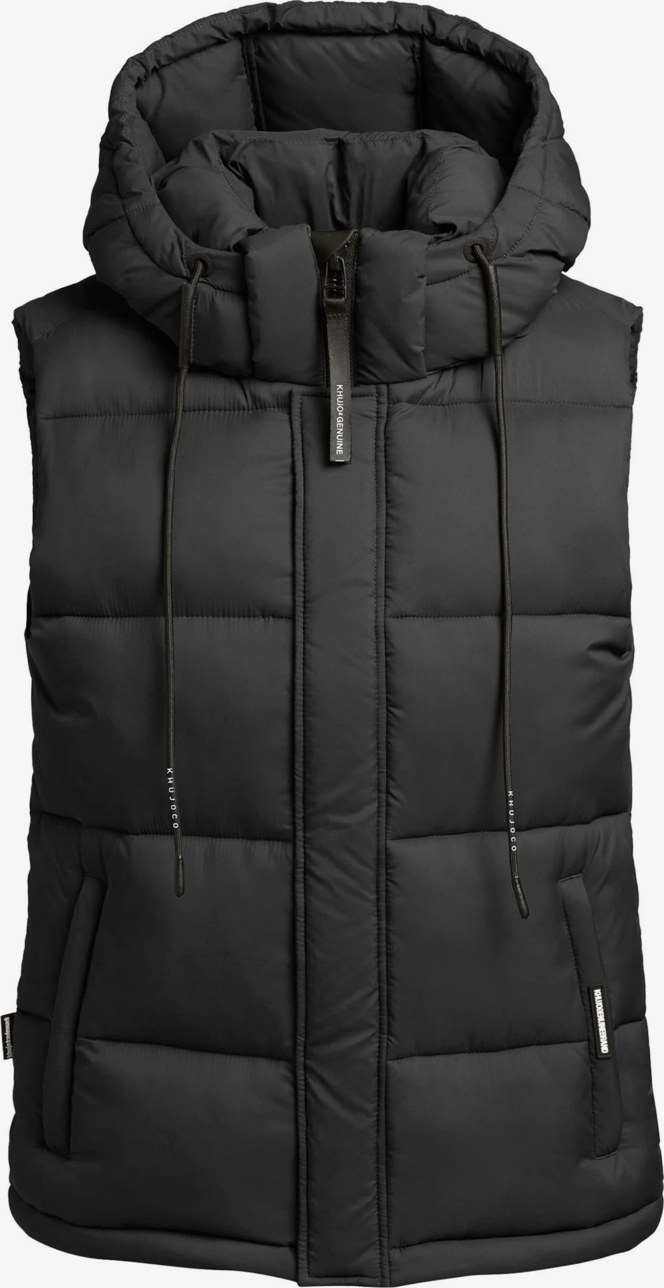 Khujo Bodywarmers Bodywarmer Eden Dames Zwart