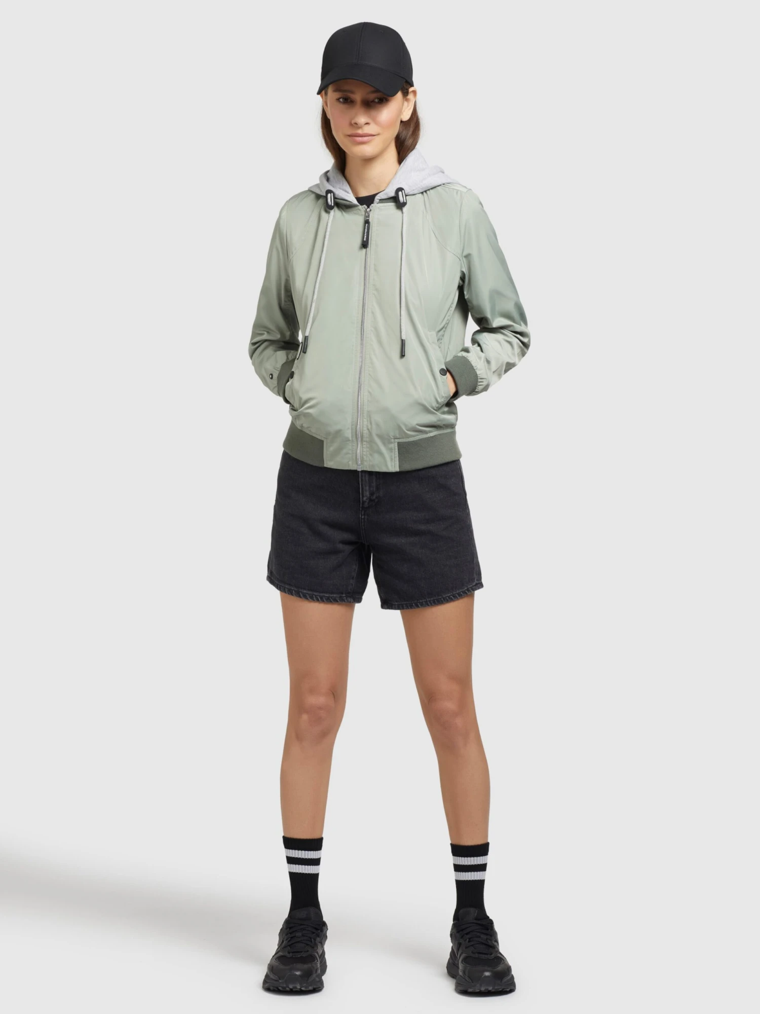 Khujo Tussenjassen Tussenjas PERSEE Dames Pastelgroen - Afbeelding 3