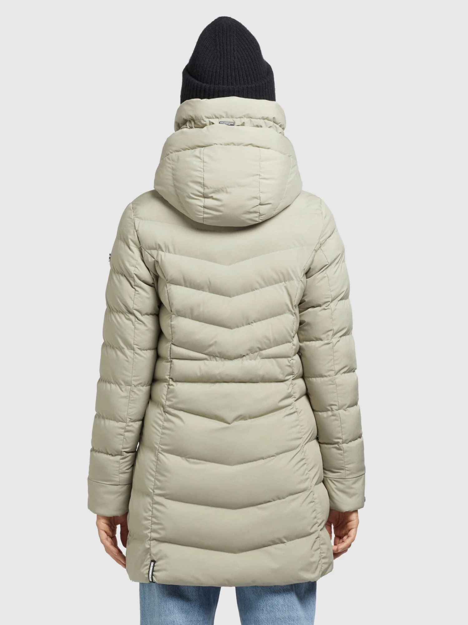 Khujo Korte Mantels Wintermantel Tuhani Dames Pastelgroen - Afbeelding 4