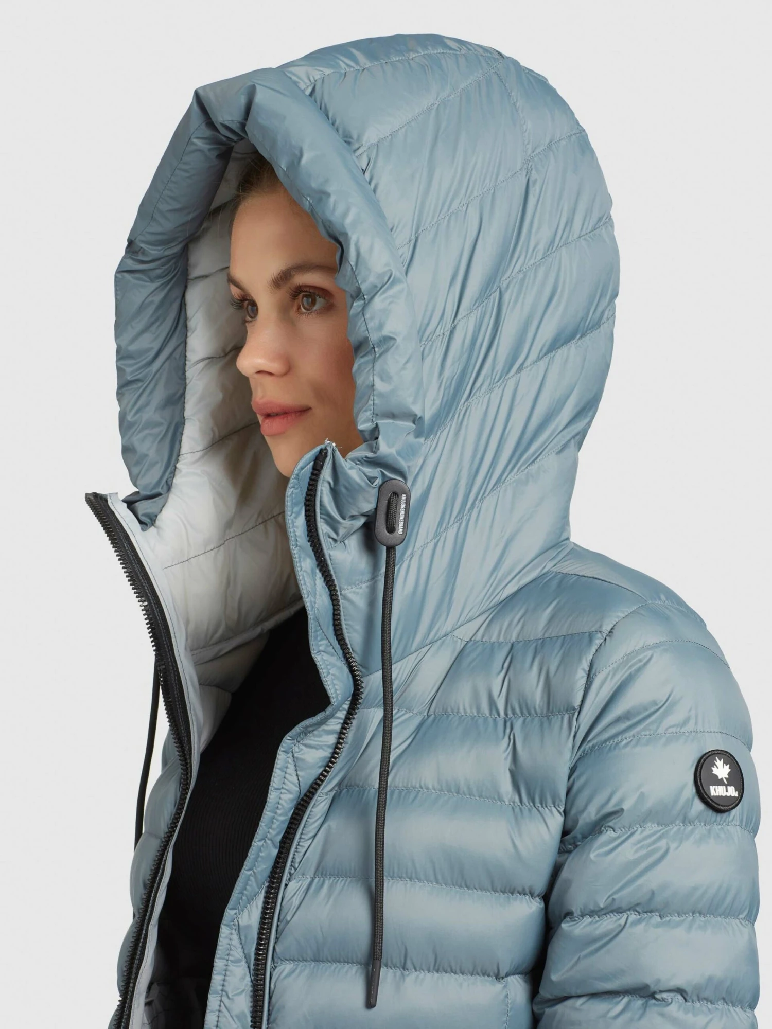 Khujo Tussenjassen Tussenjas Lovina Dames Duifblauw - Afbeelding 6