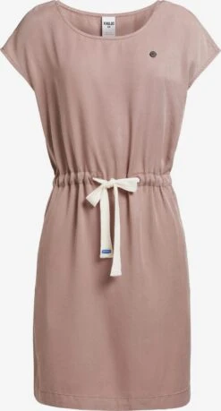 Khujo Zomerjurken Zomerjurk HEDIYE Dames Oudroze