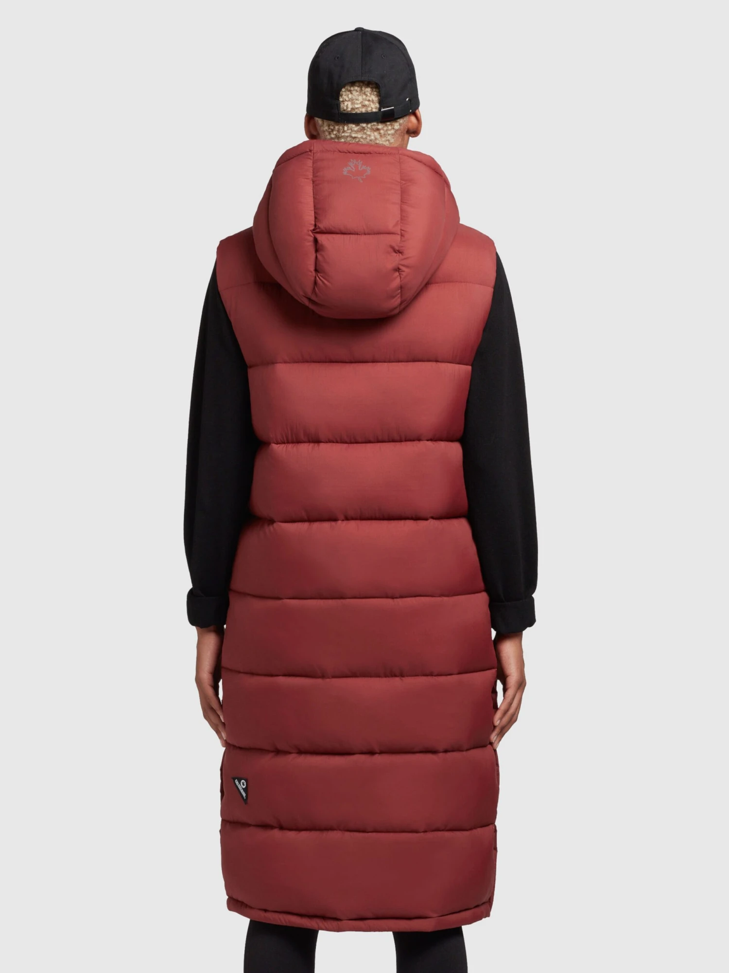 Khujo Bodywarmers Bodywarmer Magneta Dames Roestrood - Afbeelding 4