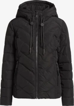 Khujo Winterjassen Winterjas Eija 2 Dames Zwart