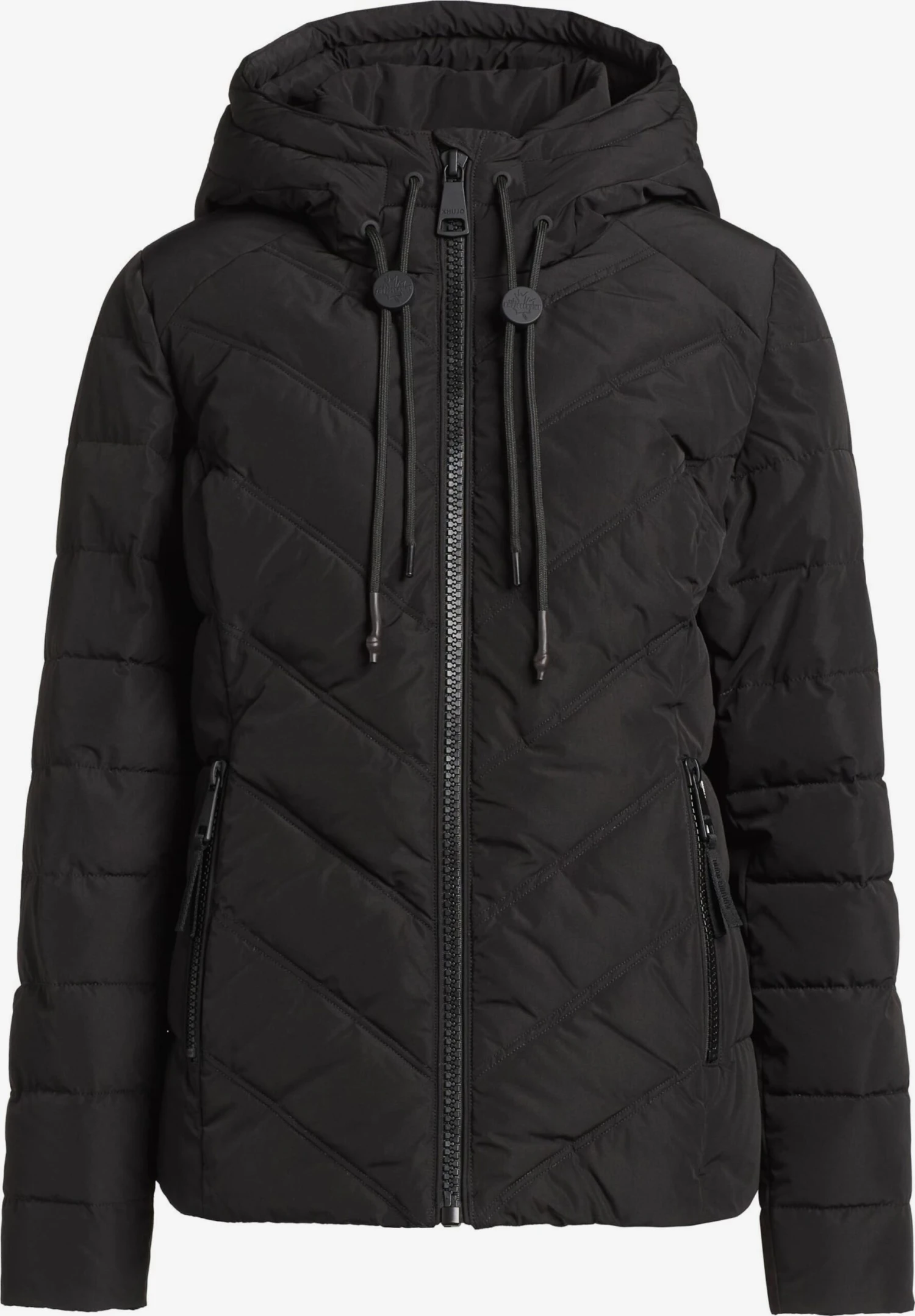 Khujo Winterjassen Winterjas Eija 2 Dames Zwart