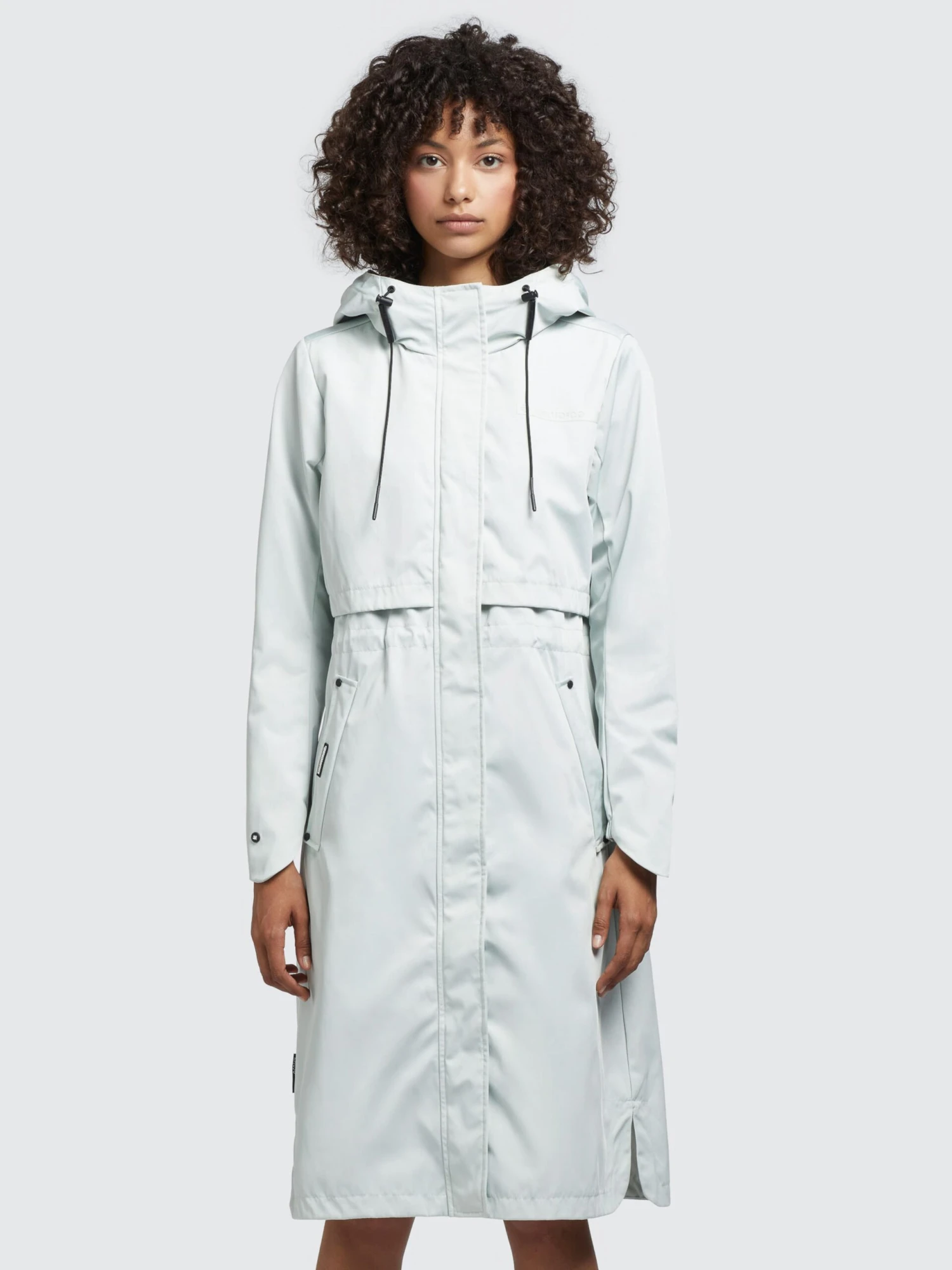 Khujo Tussenmantels Tussenmantel Jomana Dames Pastelblauw - Afbeelding 2