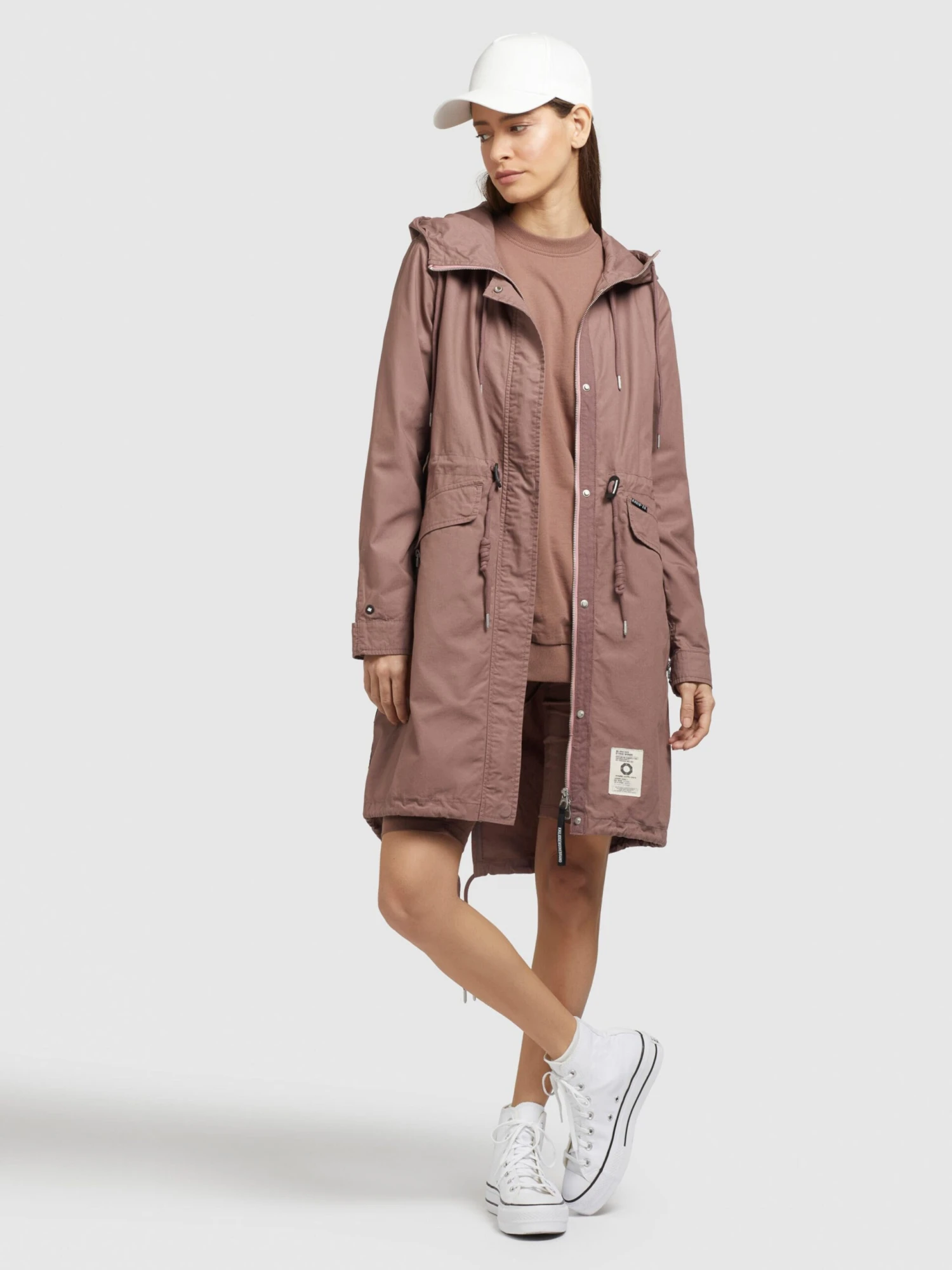 Khujo Parkas Tussenparka NANDA3 Dames Mauve - Afbeelding 3