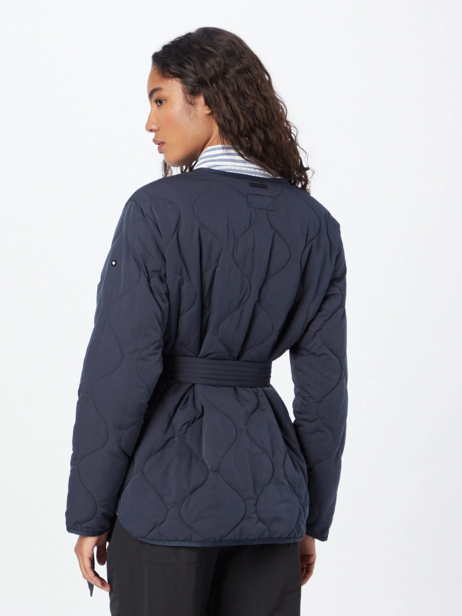 Khujo Tussenjassen Tussenjas Yuna Dames Donkerblauw - Afbeelding 3