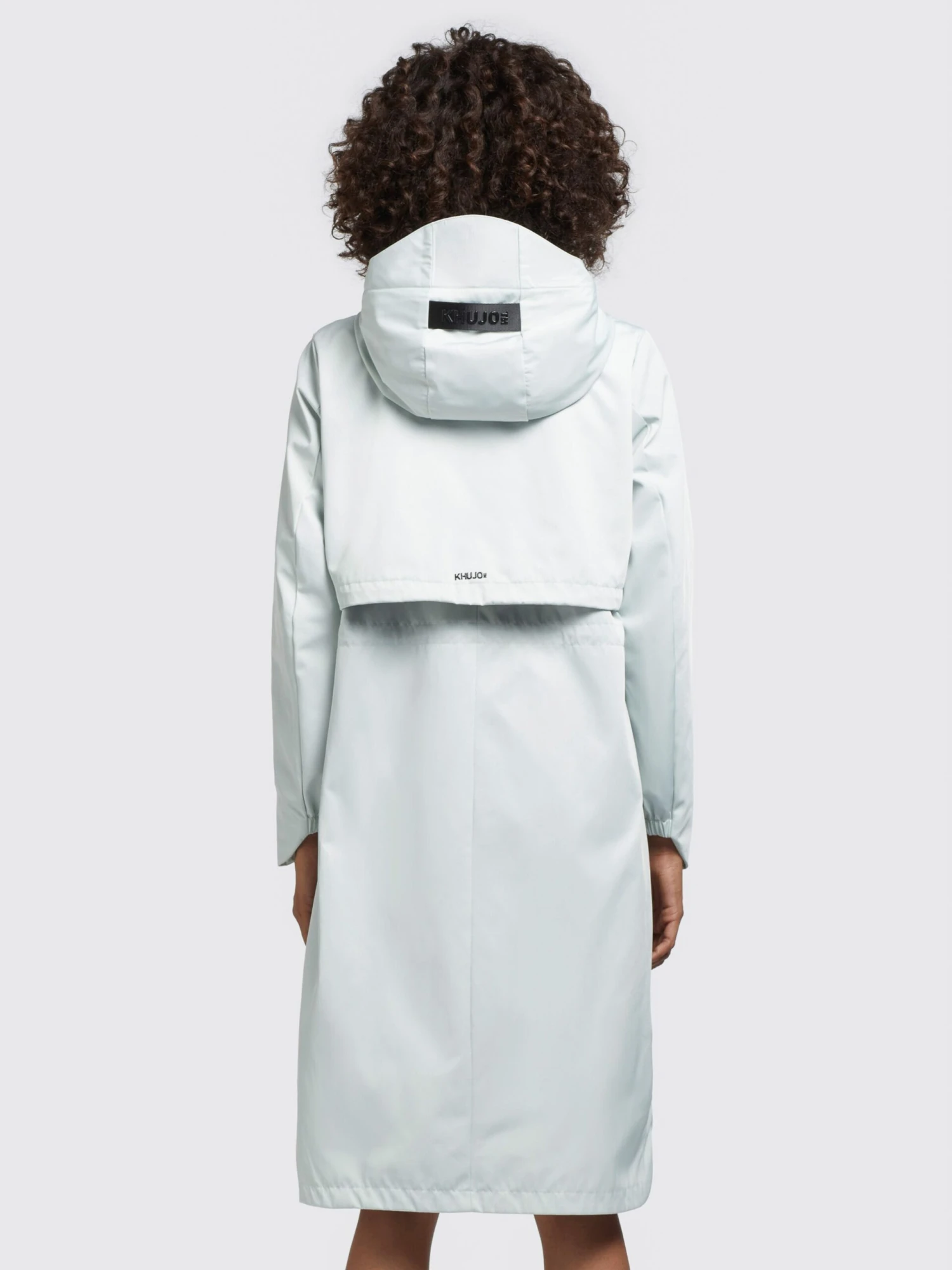 Khujo Tussenmantels Tussenmantel Jomana Dames Pastelblauw - Afbeelding 4