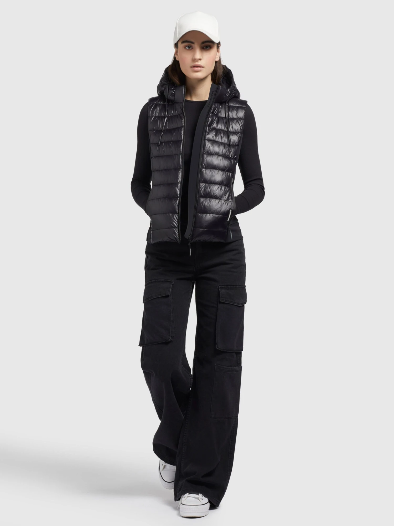 Khujo Bodywarmers Bodywarmer Fabia Dames Zwart - Afbeelding 6