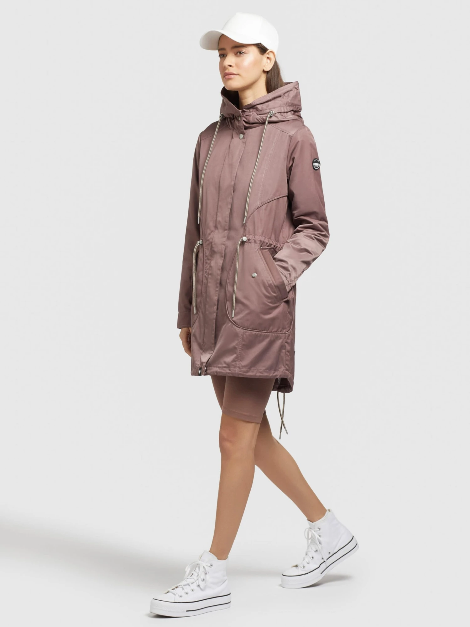 Khujo Parkas Tussenparka ONDA2 Dames Bruin - Afbeelding 3