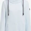 Khujo Hoodies Sweatshirt Rhabea Dames Lichtblauw