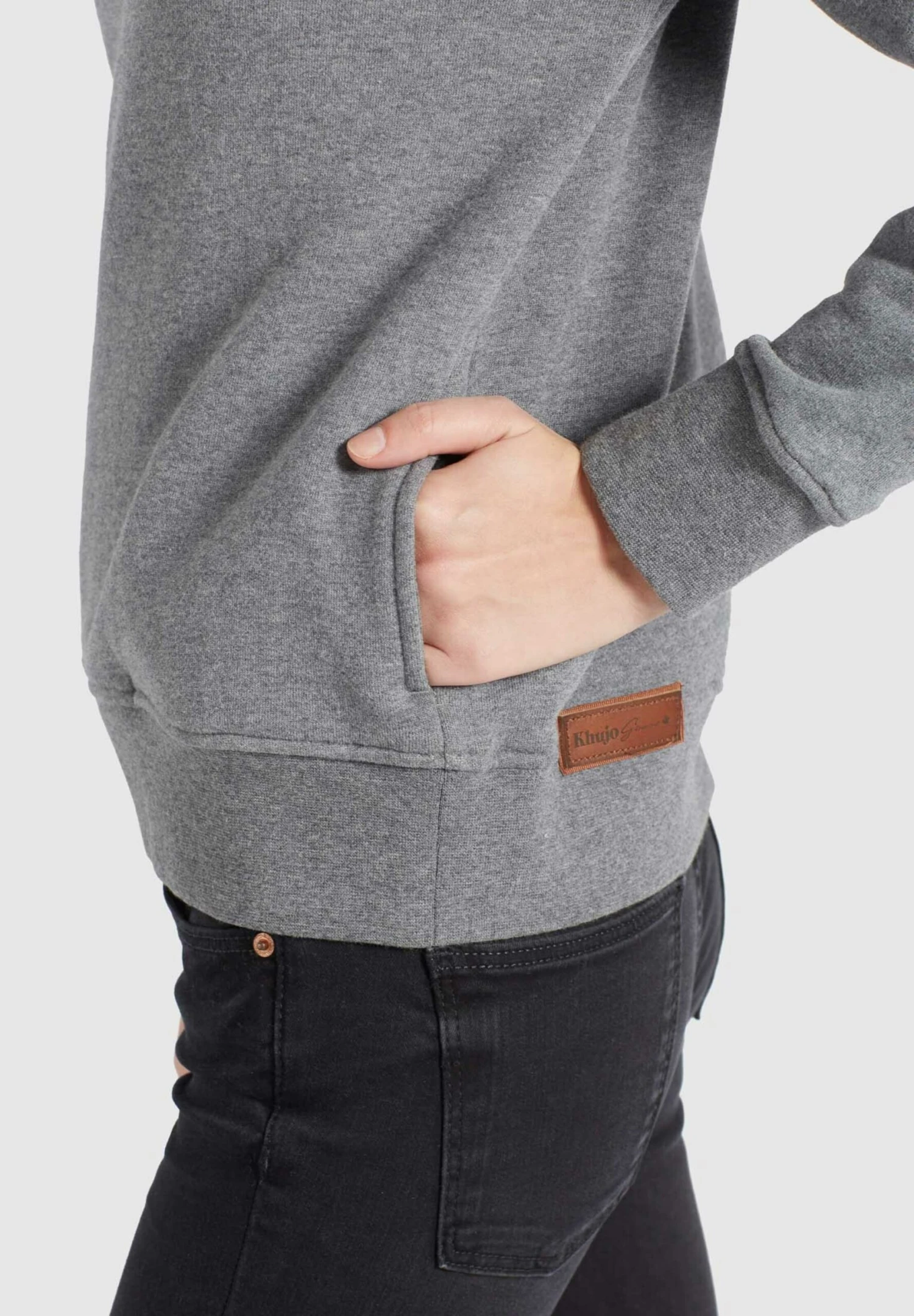 Khujo Sweatshirts Sweatshirt Lisel Dames Grijs - Afbeelding 7