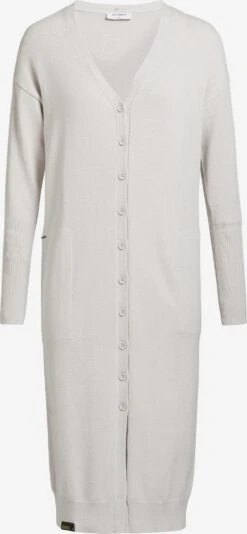 Khujo Vesten Gebreid Vest Elina Dames Crème