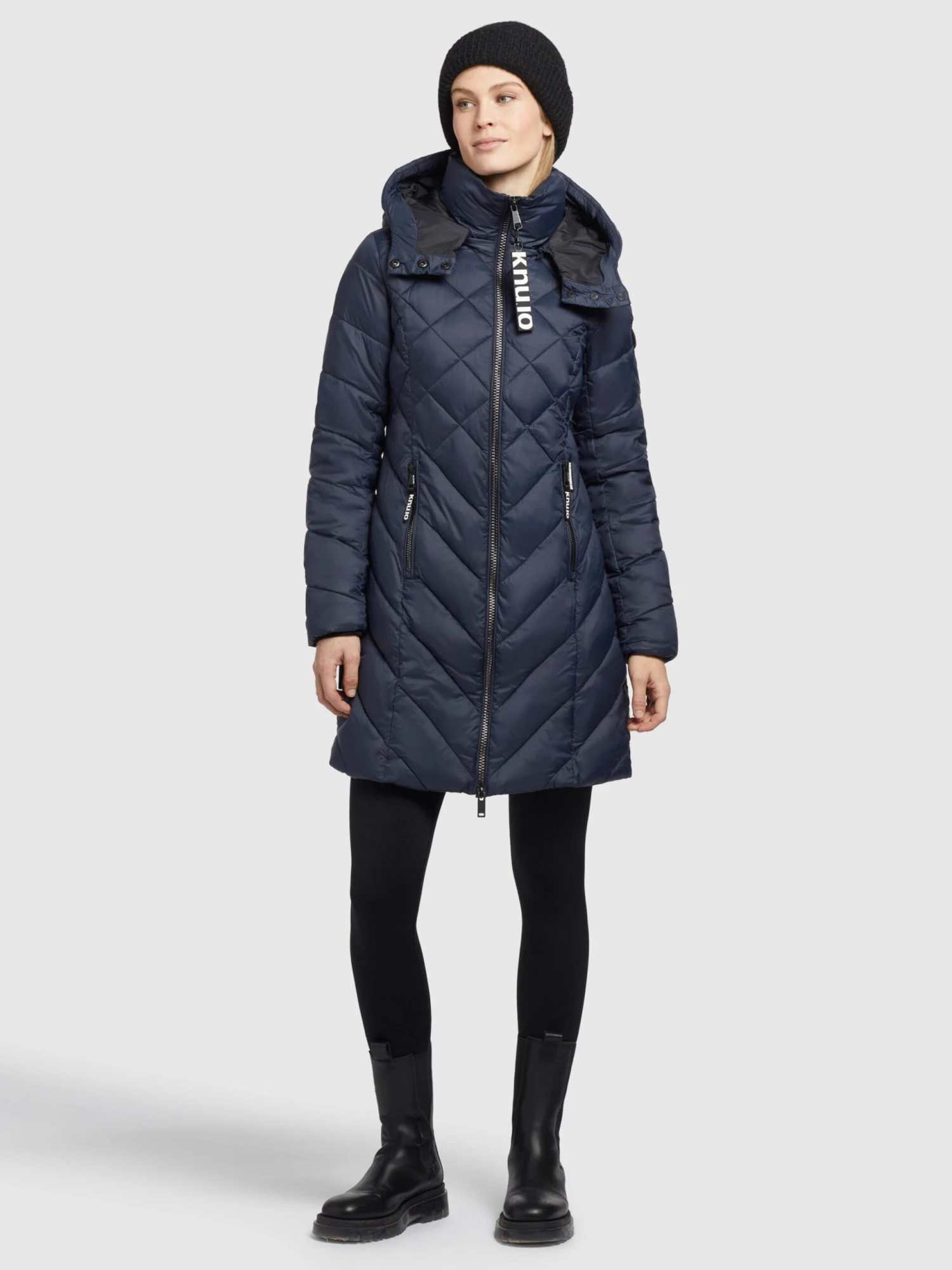 Khujo Tussenmantels Tussenmantel Aneth Dames Navy - Afbeelding 6