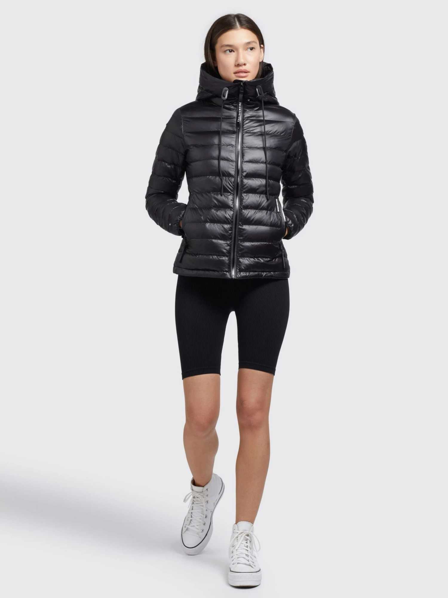 Khujo Tussenjassen Tussenjas Lovina Dames Zwart - Afbeelding 3