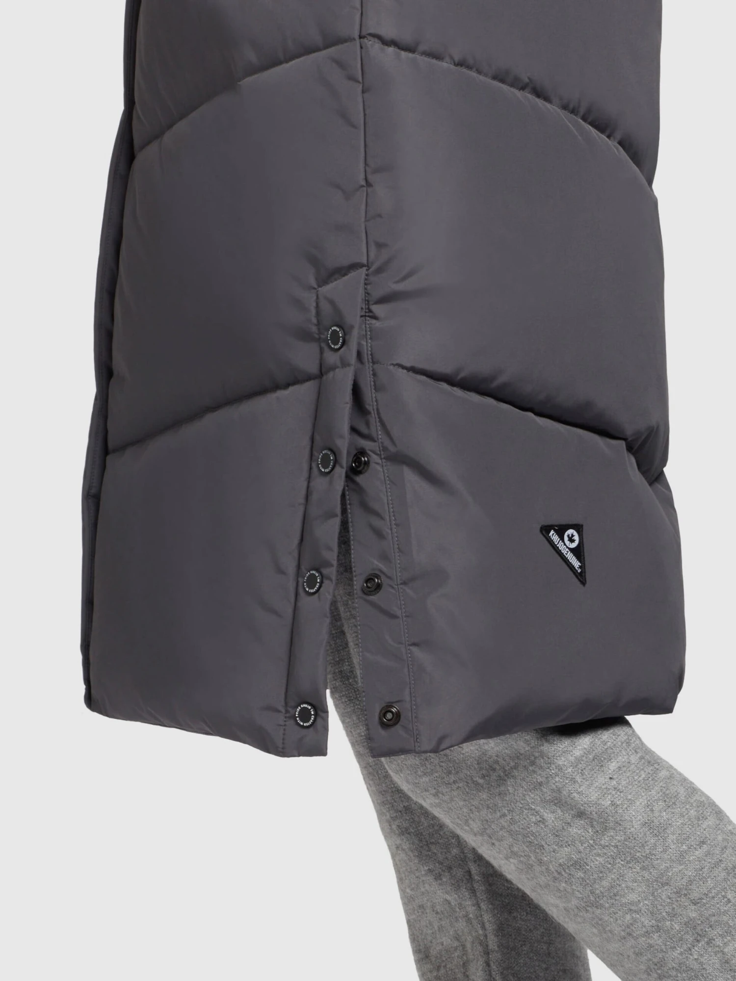 Khujo Tussenmantels Tussenmantel Dames Basaltgrijs - Afbeelding 7