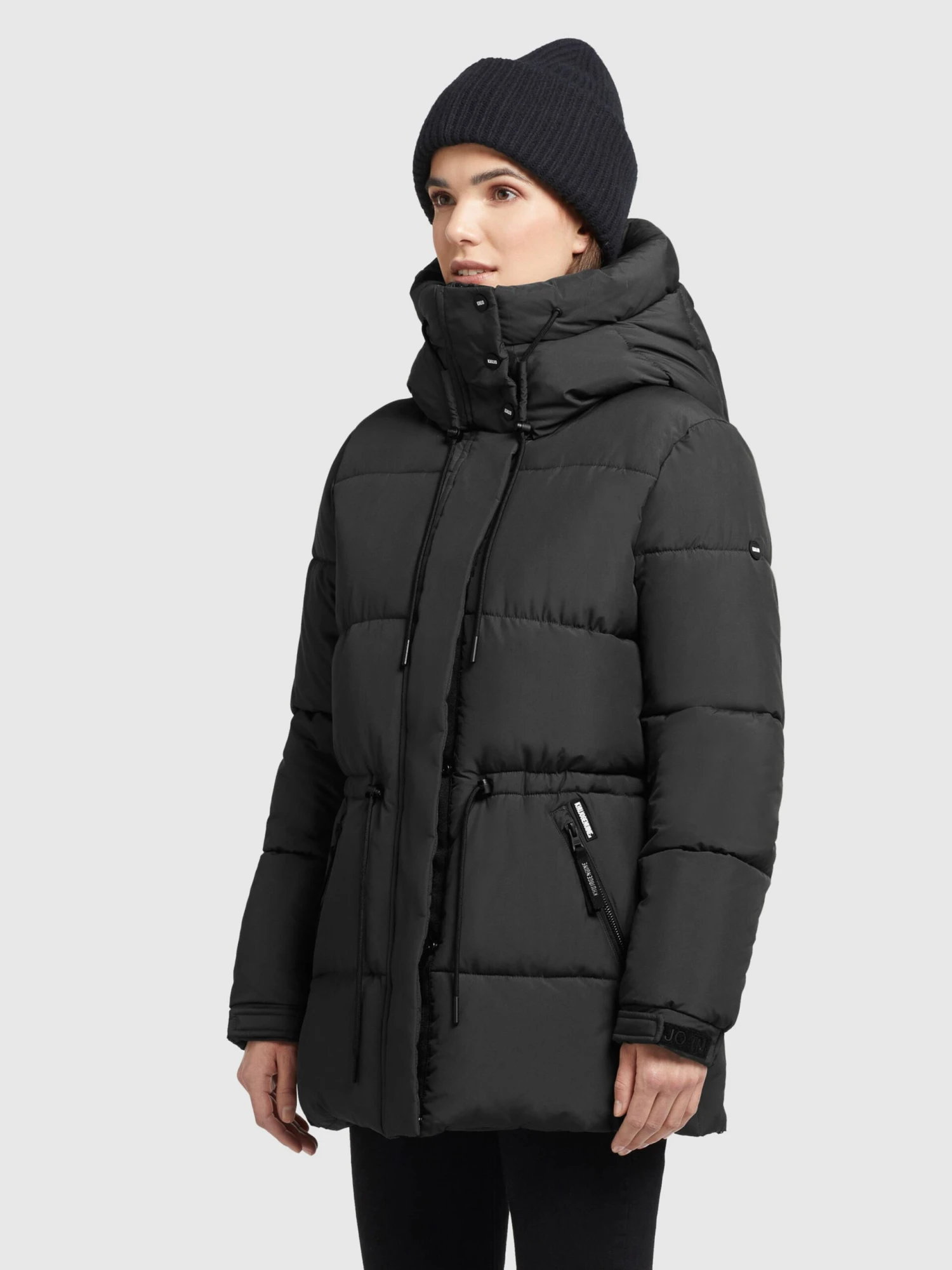 Khujo Winterjassen Winterjas Leviani Dames Zwart - Afbeelding 5