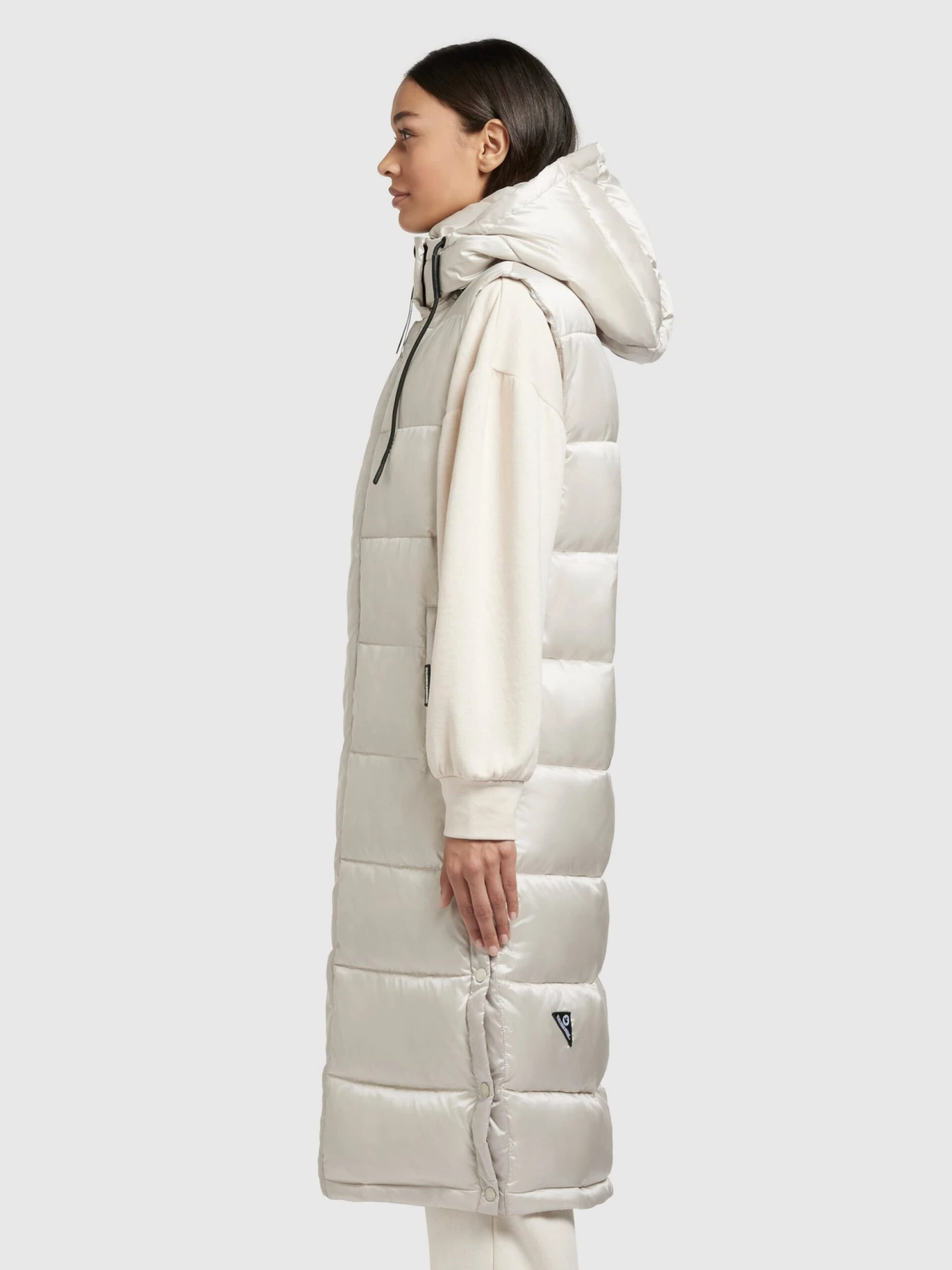 Khujo Bodywarmers Bodywarmer Tourin Dames Parelwit - Afbeelding 5