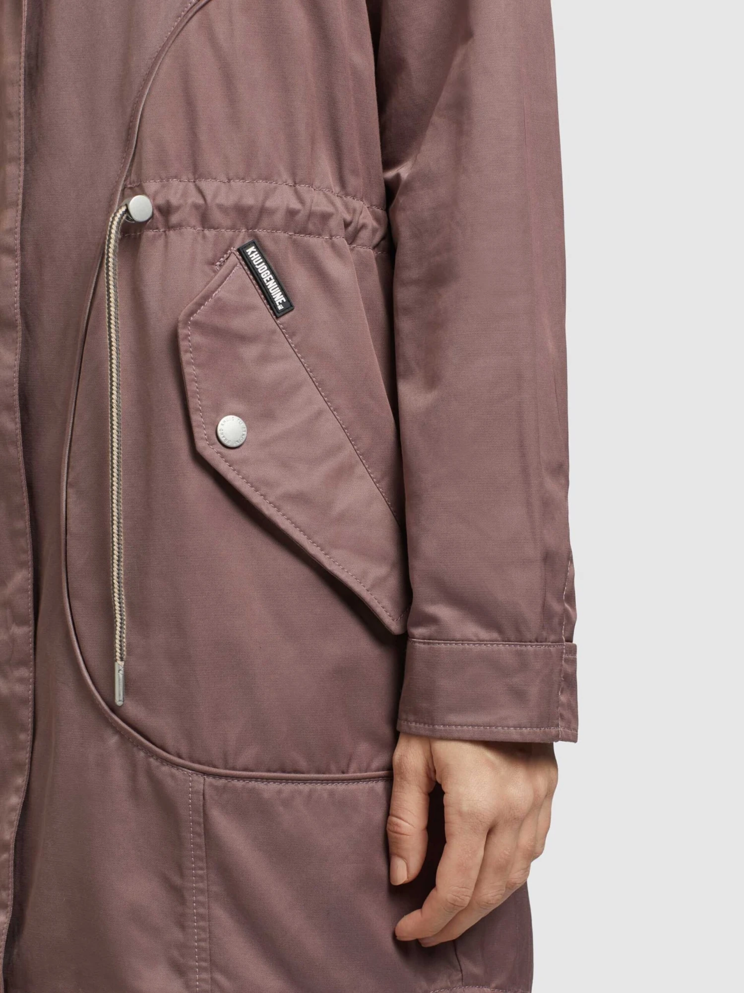 Khujo Parkas Tussenparka ONDA2 Dames Bruin - Afbeelding 8