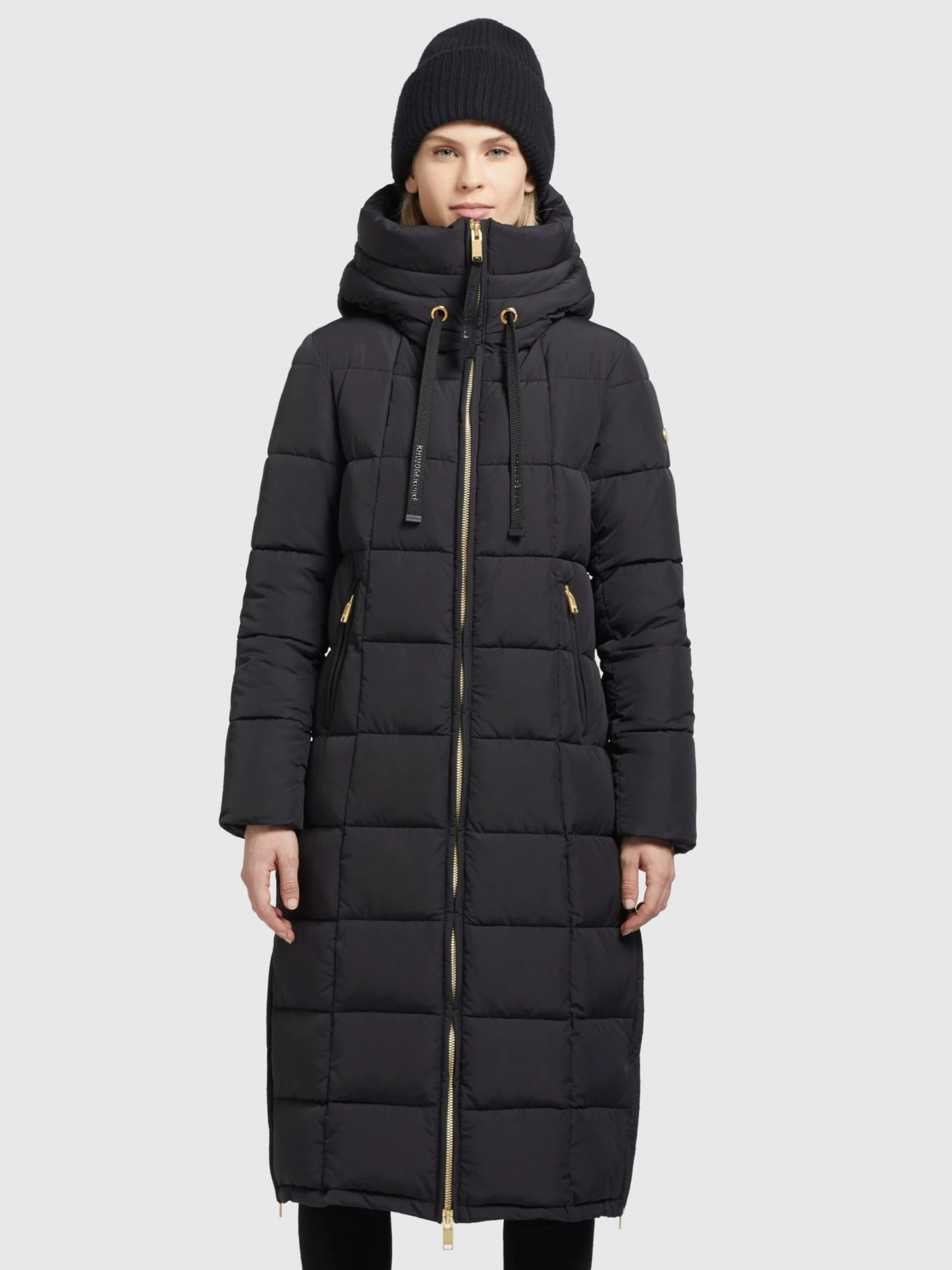 Khujo Wintermantels Wintermantel Aruba Dames Zwart - Afbeelding 2